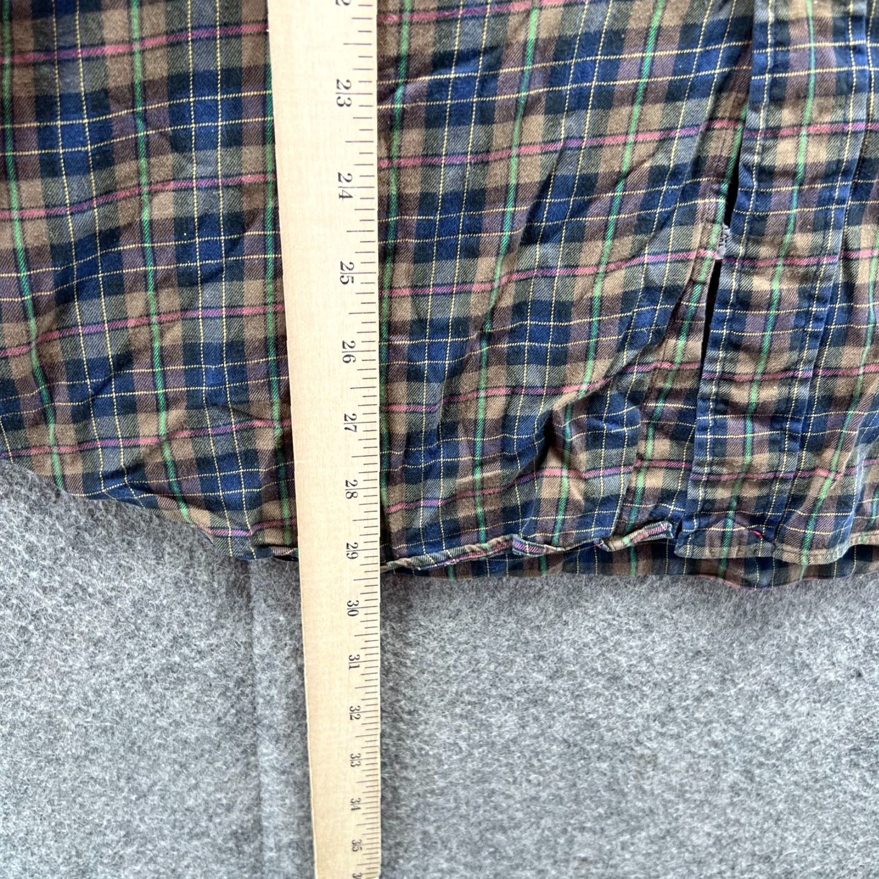 Ralph Lauren VINTAGE Ralph Lauren Shirt Mens L Brown Plaid Button-Down Classic Preppy Size US L / EU 52-54 / 3 - 4 Thumbnail