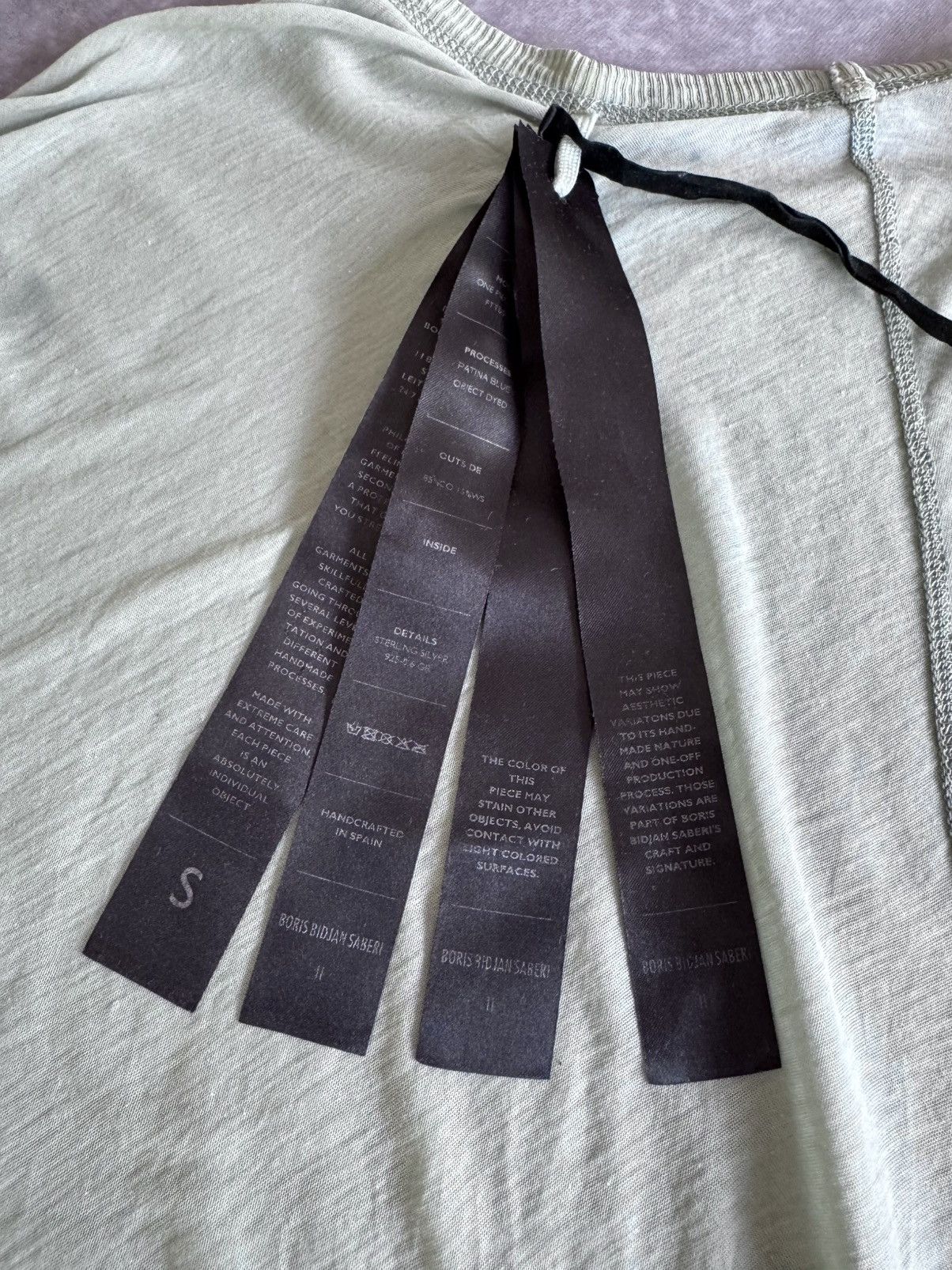 Boris Bidjan Saberi Boris Bidjan Saberi AW19 TS ONE PIECE RF Regular Fit T-shirt Size US S / EU 44-46 / 1 - 4 Thumbnail