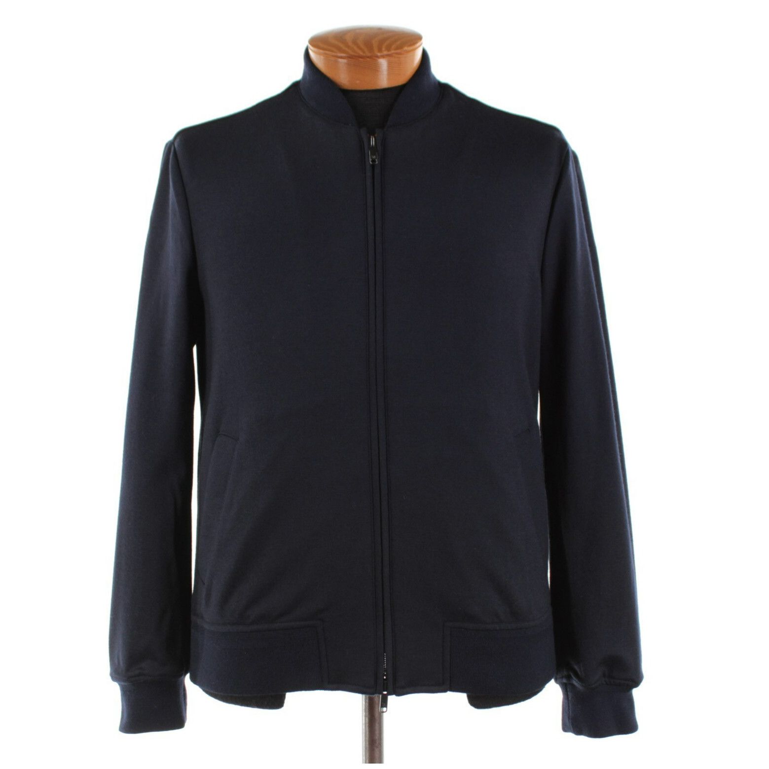 Luciano Barbera Luciano Barbera Jacket Size M US In Blue Wool Blend Size US M / EU 48-50 / 2 - 1 Thumbnail