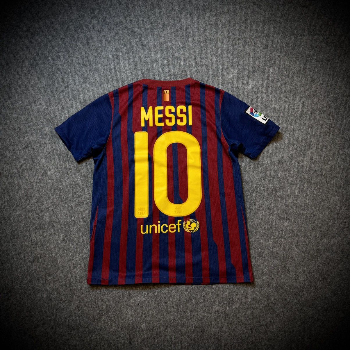 Jersey boys FC Barcelona Messi Nike lfp liga soccer