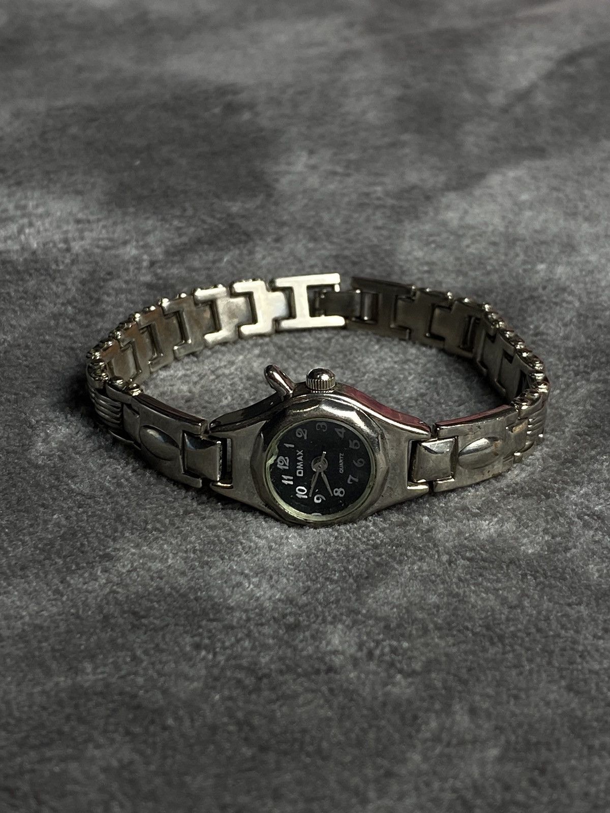 Vintage Futuristic Vintage Japan Omax Silver Watch - Work 100% Size ONE SIZE - 6 Thumbnail