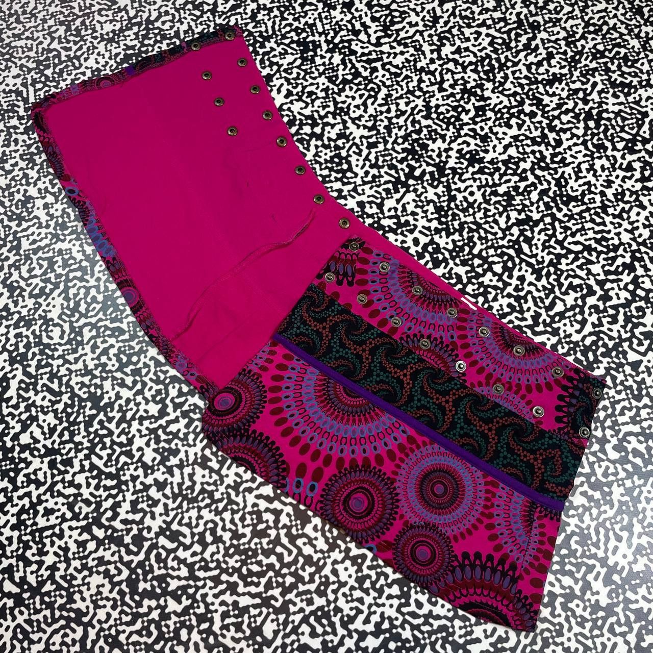 Japanese Brand Vintage Y2K Japanese Retro Hippie Sexy Style Mini Skirt Size 28" / US 6 / IT 42 - 14 Thumbnail