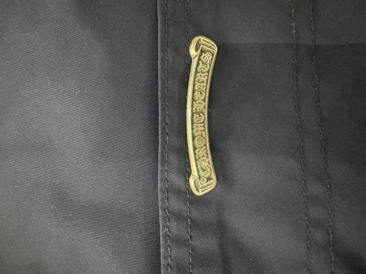 Chrome Hearts NEW Chrome Hearts Navy Nylon & Leather Carpenter Shorts Size US 30 / EU 46 - 16 Thumbnail