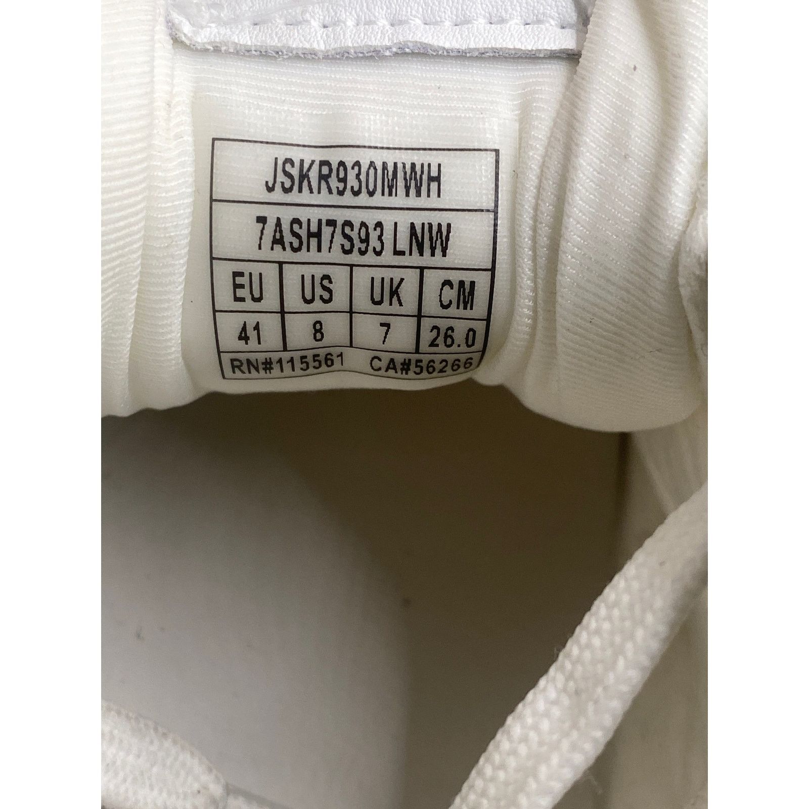 7 For All Mankind Running Sneaker Leather & Nylon Mix White Size US 8 Size US 8 / EU 41 - 7 Thumbnail