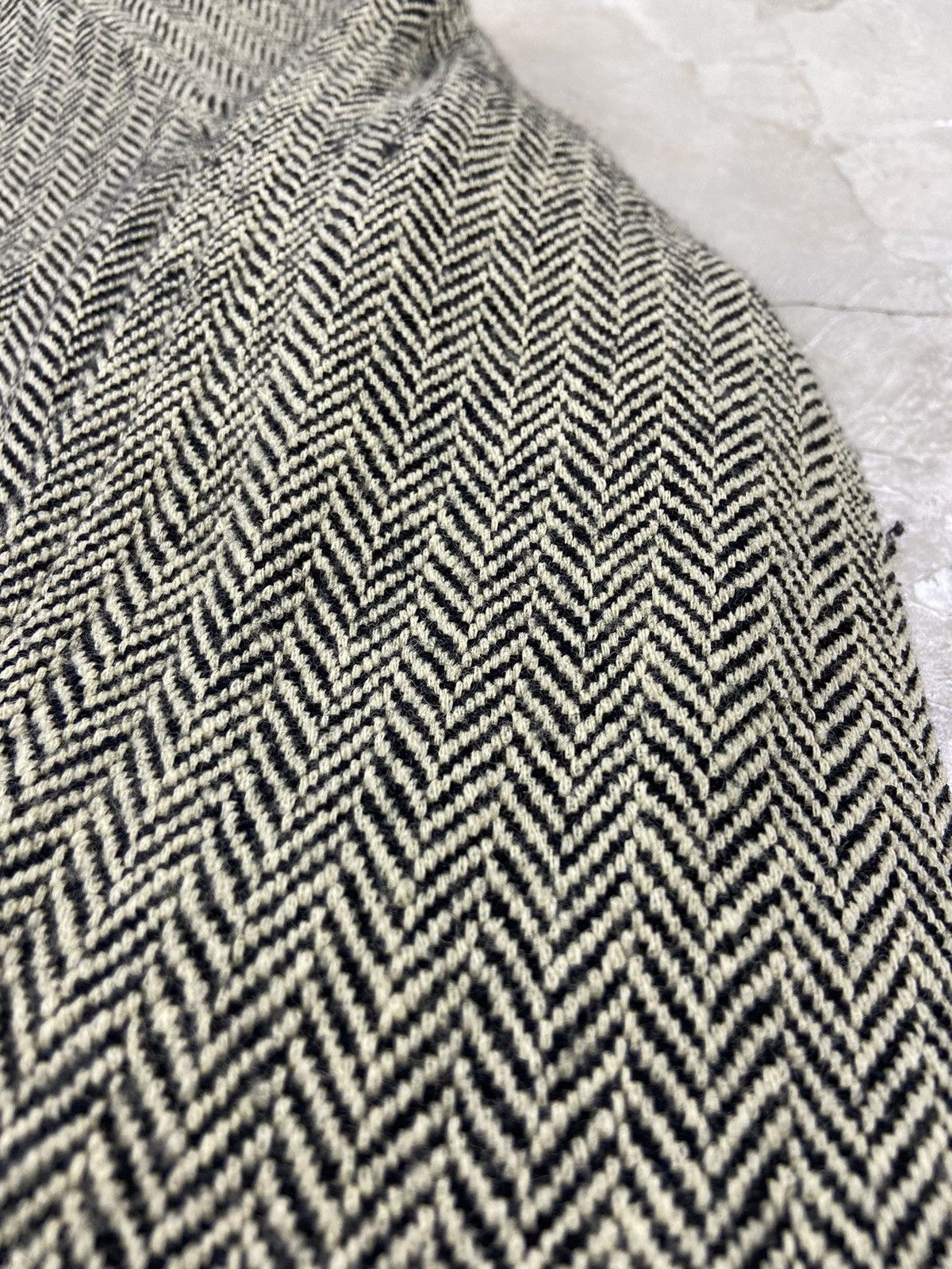 Ralph Lauren Ralph Lauren Herringbone Wool TweedTailored Reversible Coat Size M / US 6-8 / IT 42-44 - 4 Thumbnail