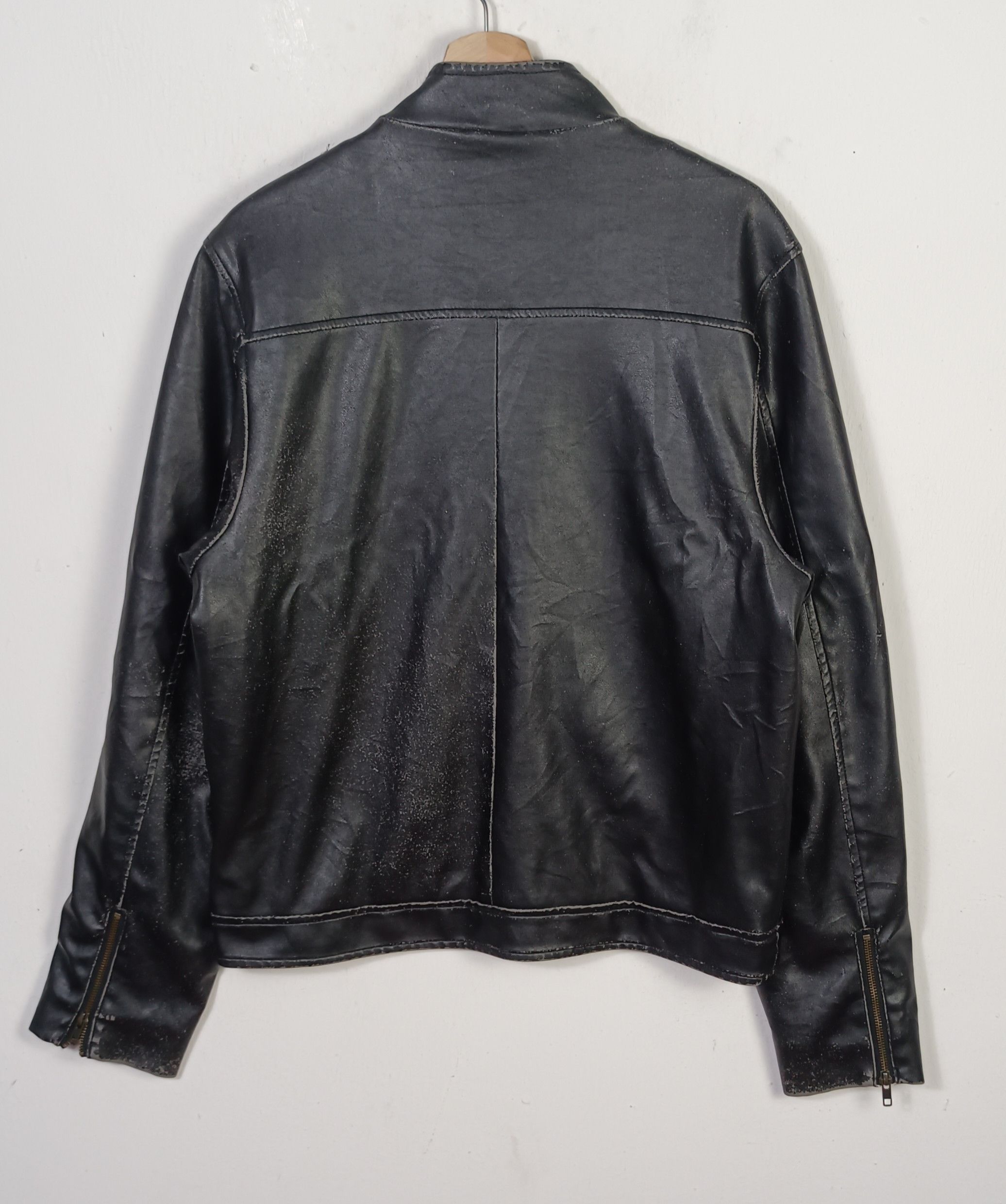 4YOU 4 You Bikers Leather Men Jacket Size US L / EU 52-54 / 3 - 2 Thumbnail