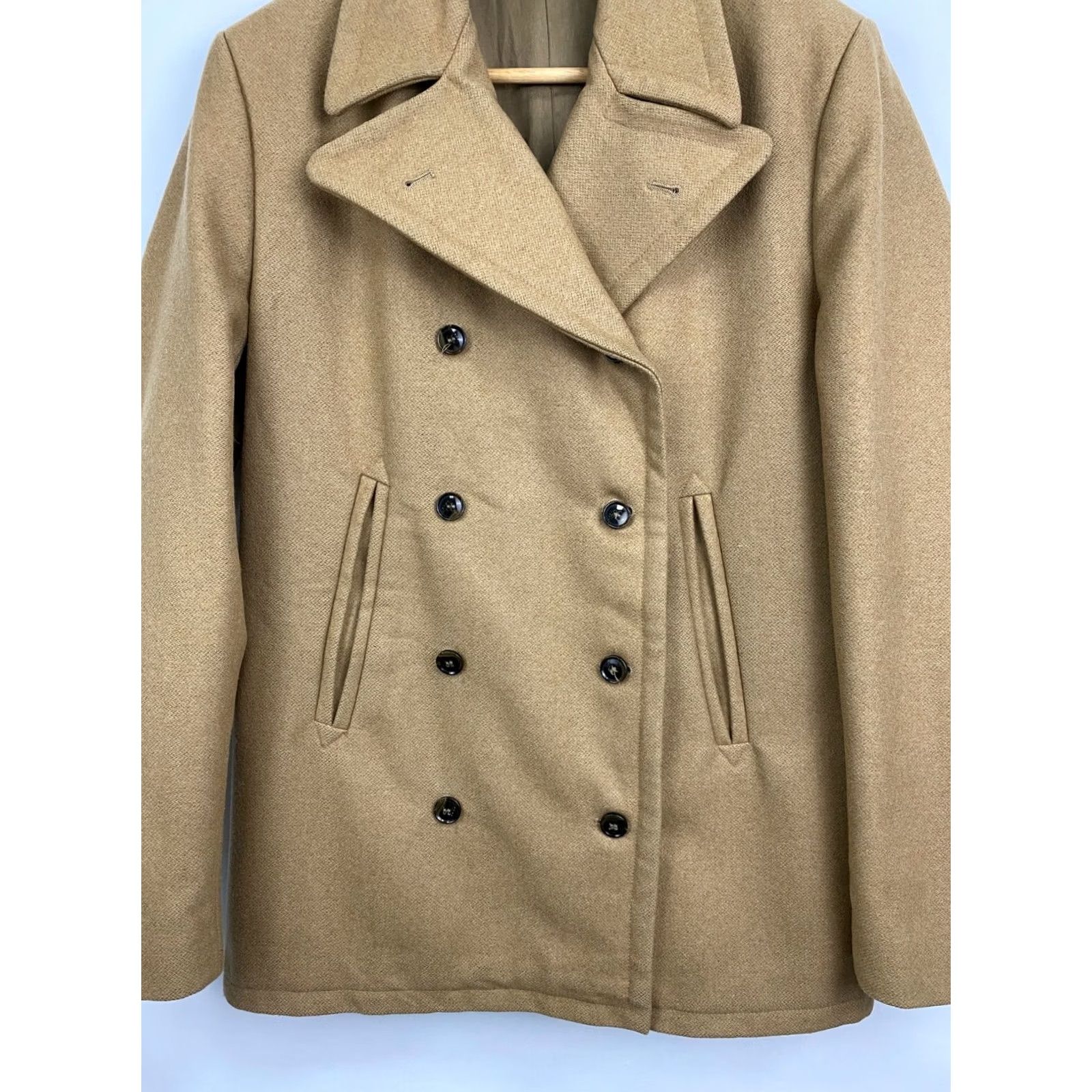 Our Legacy OUR LEGACY Wool Coat Jacket Size S Beige Retro Hype Y2K Men Coat Affordable Vintage Style Size US S / EU 44-46 / 1 - 4 Thumbnail