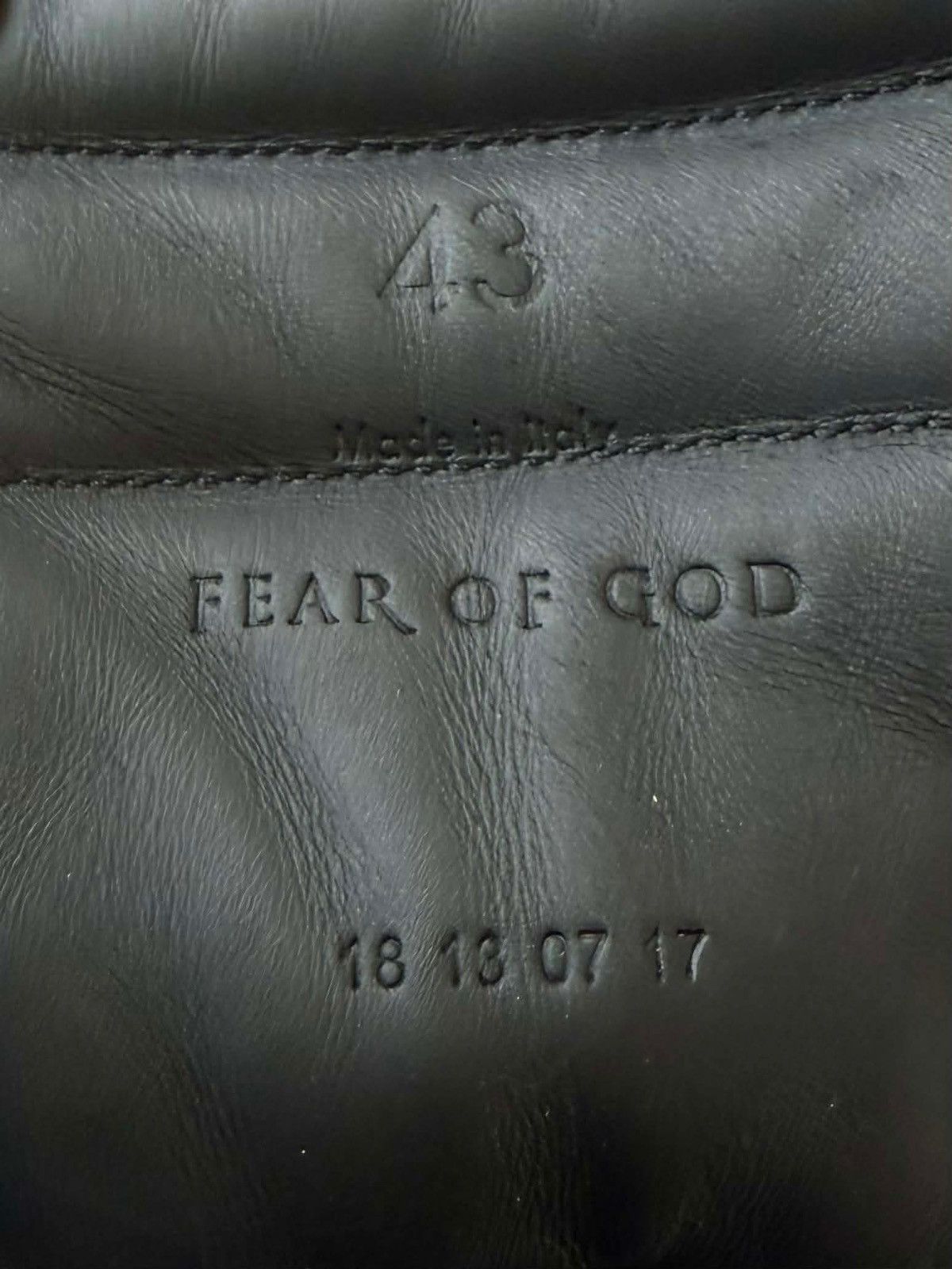 Fear of God Fear of God x Evident Future Military Sneaker Size US 10 / EU 43 - 14 Thumbnail