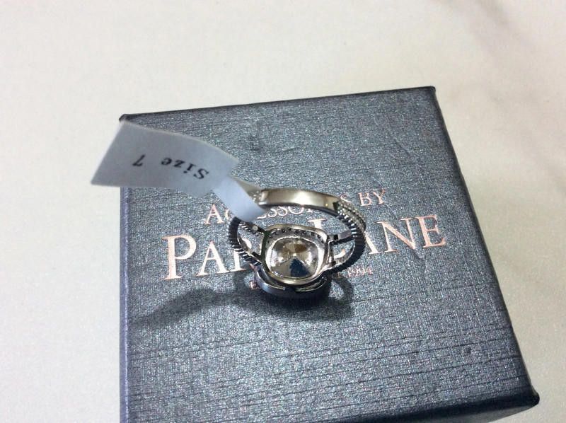 Designer Park Lane silver lovely stone ring Size 7 Size ONE SIZE - 7 Thumbnail