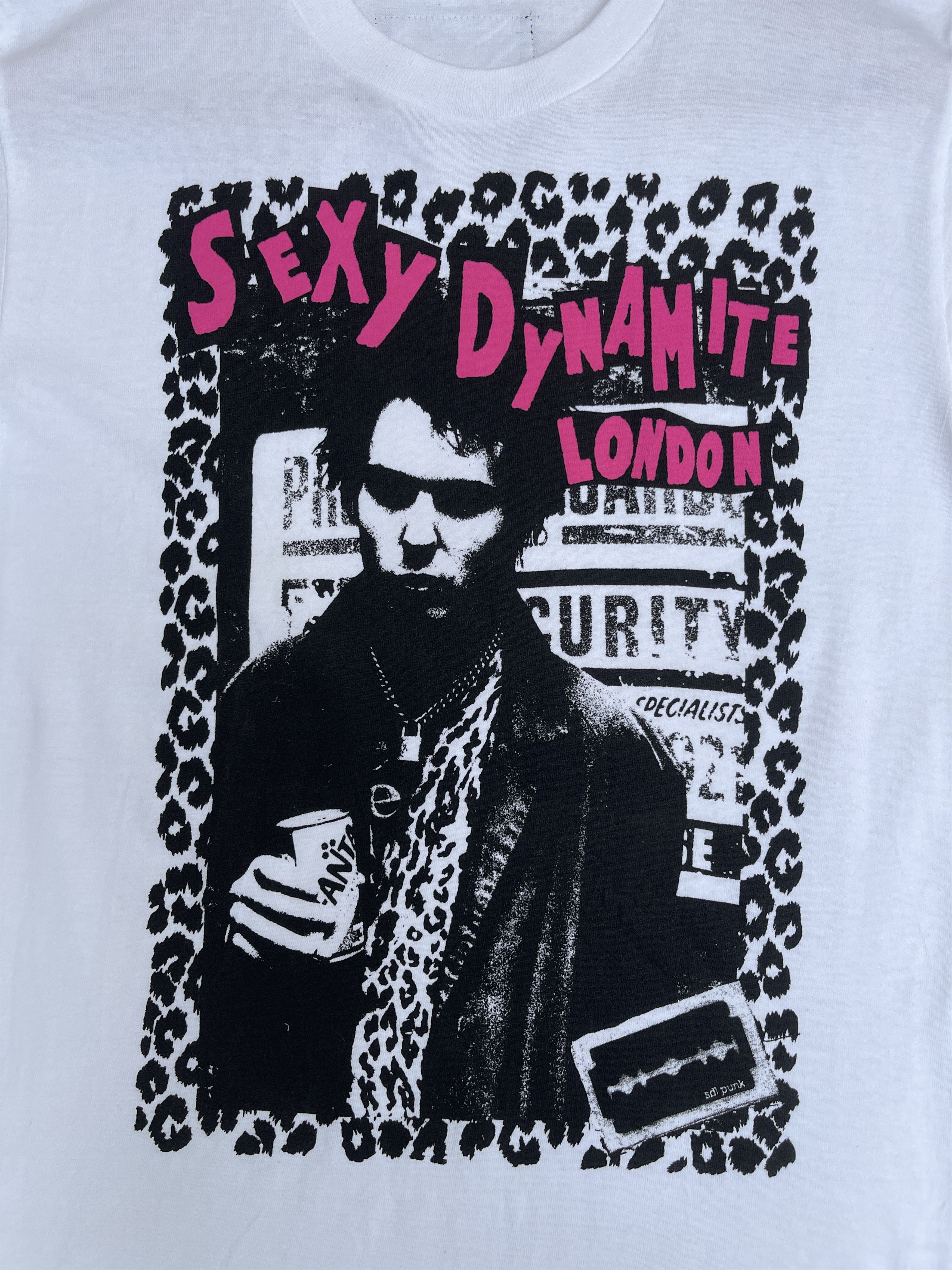 Band Tees LastDrop🔥Vtg Sexy Dynamite London Sid & Nancy Punk Rock Tee Size US S / EU 44-46 / 1 - 12 Thumbnail