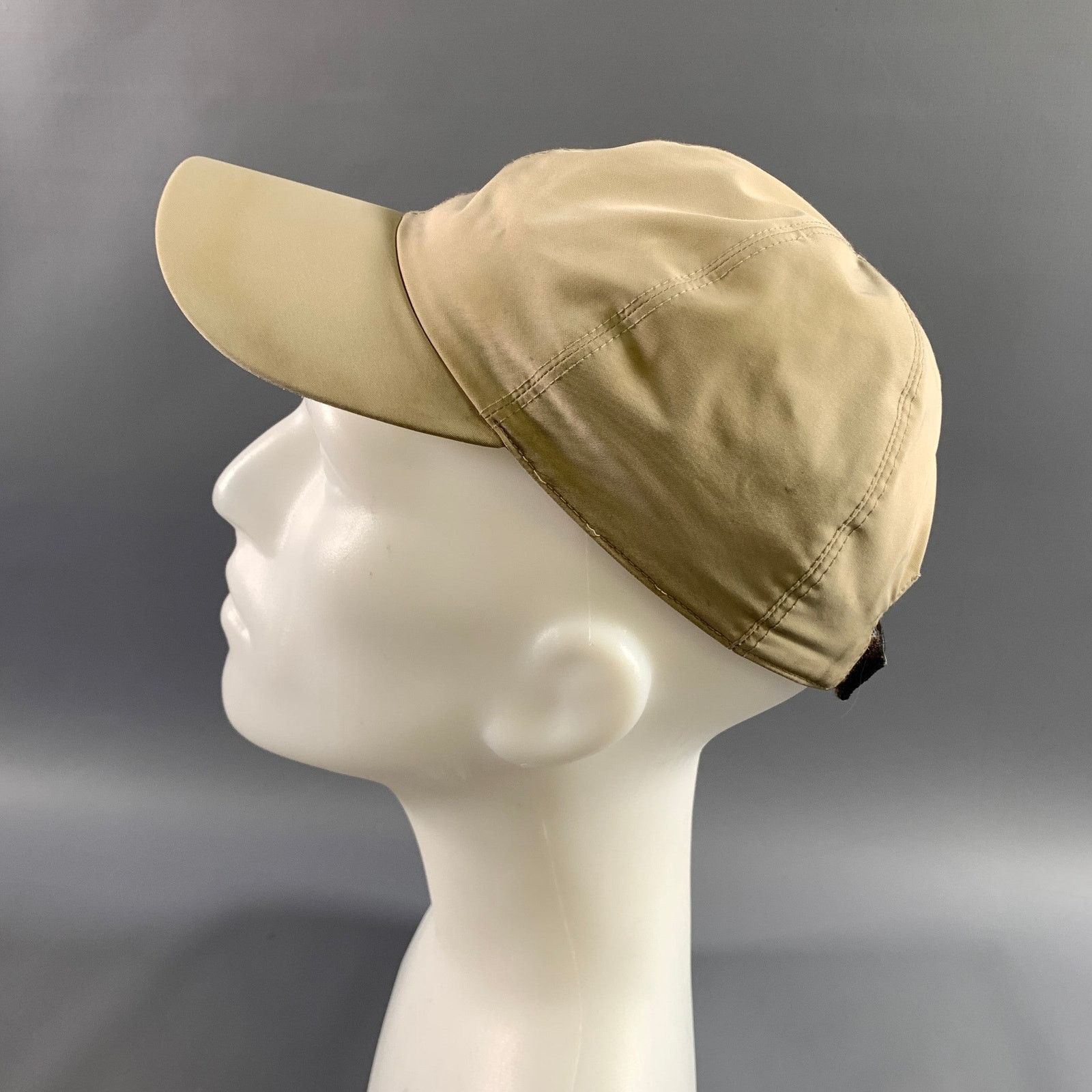 Loro Piana LORO PIANA Size S Khaki Solid Polyester Hats Size ONE SIZE - 4 Thumbnail