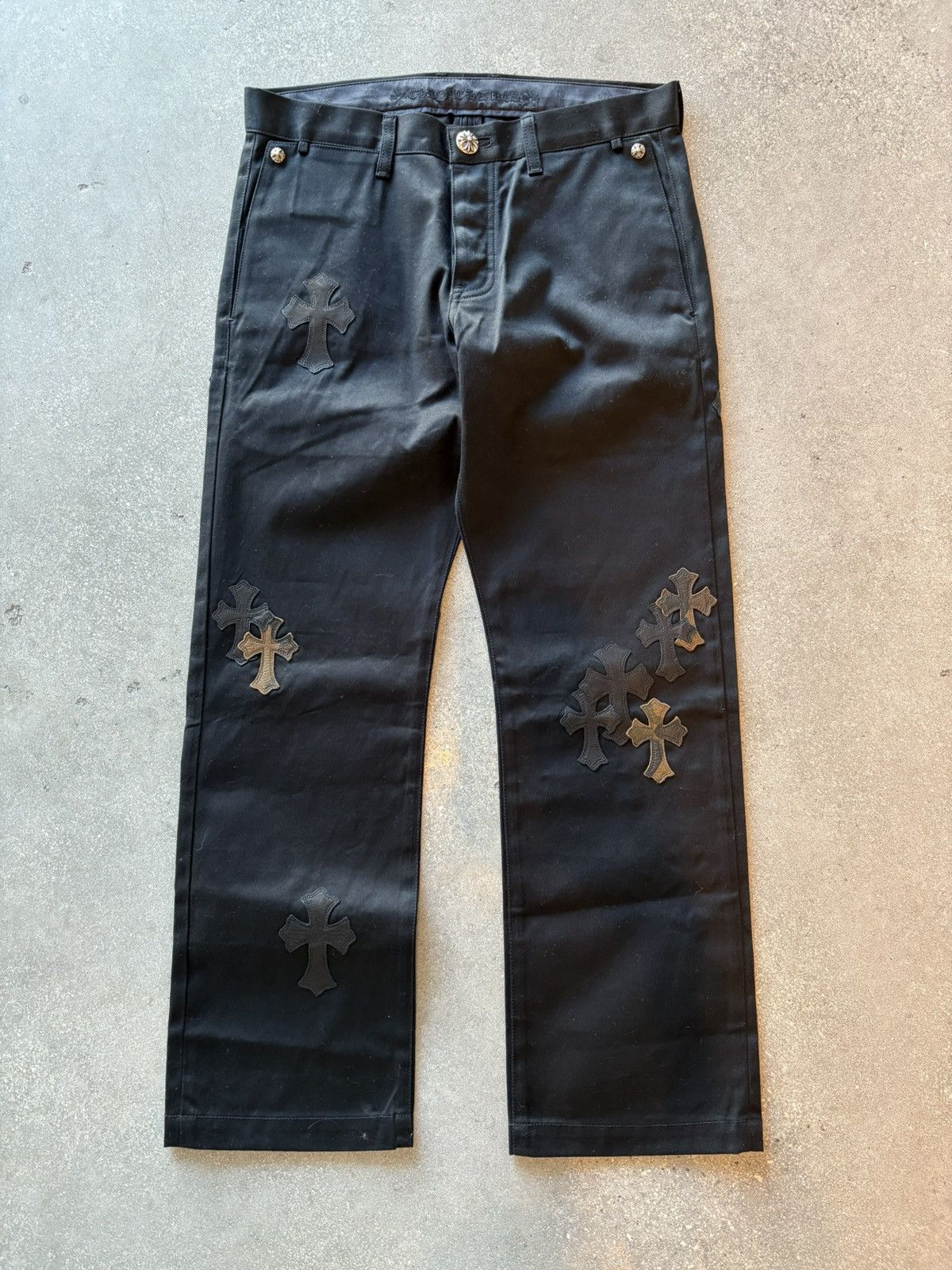 Chrome Hearts CHROME HEARTS FLOODED CHINO Size US 33 - 3 Thumbnail