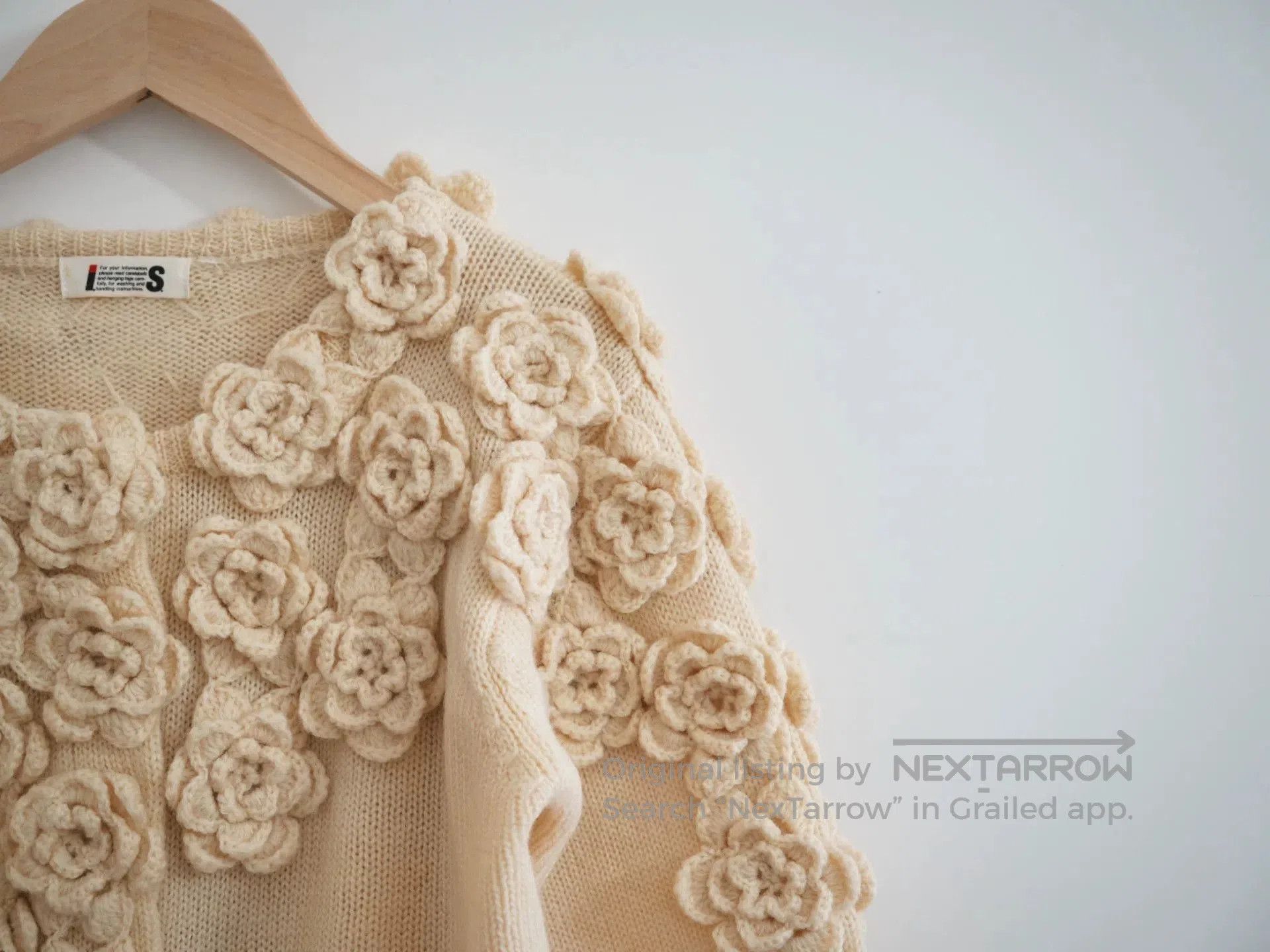 Issey Miyake issey miyake floral knitted cardigan. Size M / US 6-8 / IT 42-44 - 2 Thumbnail