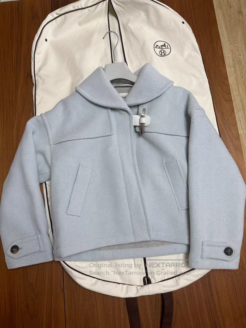 Hermes Hermes Women's cold-proof short jacket with thick cotton l Size XS / US 0-2 / IT 36-38 - 1 Thumbnail