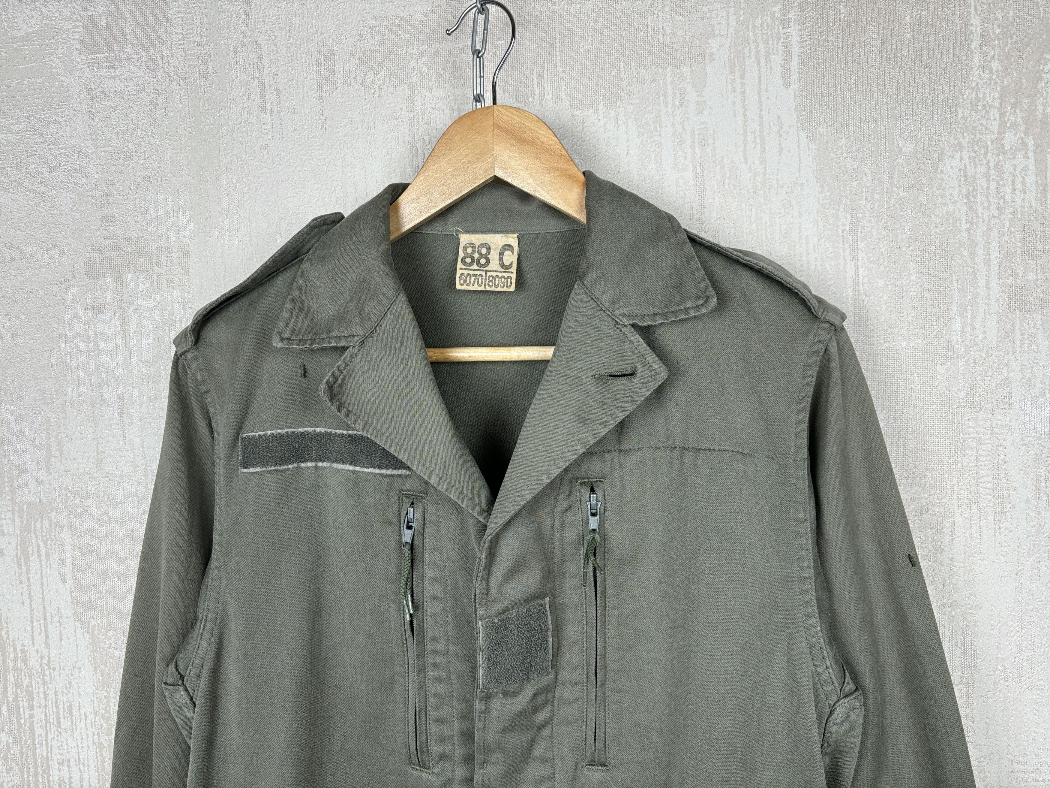 Vintage Socovet Bais 1987 Vintage 80's French Military Army Jacket Size US S / EU 44-46 / 1 - 3 Thumbnail