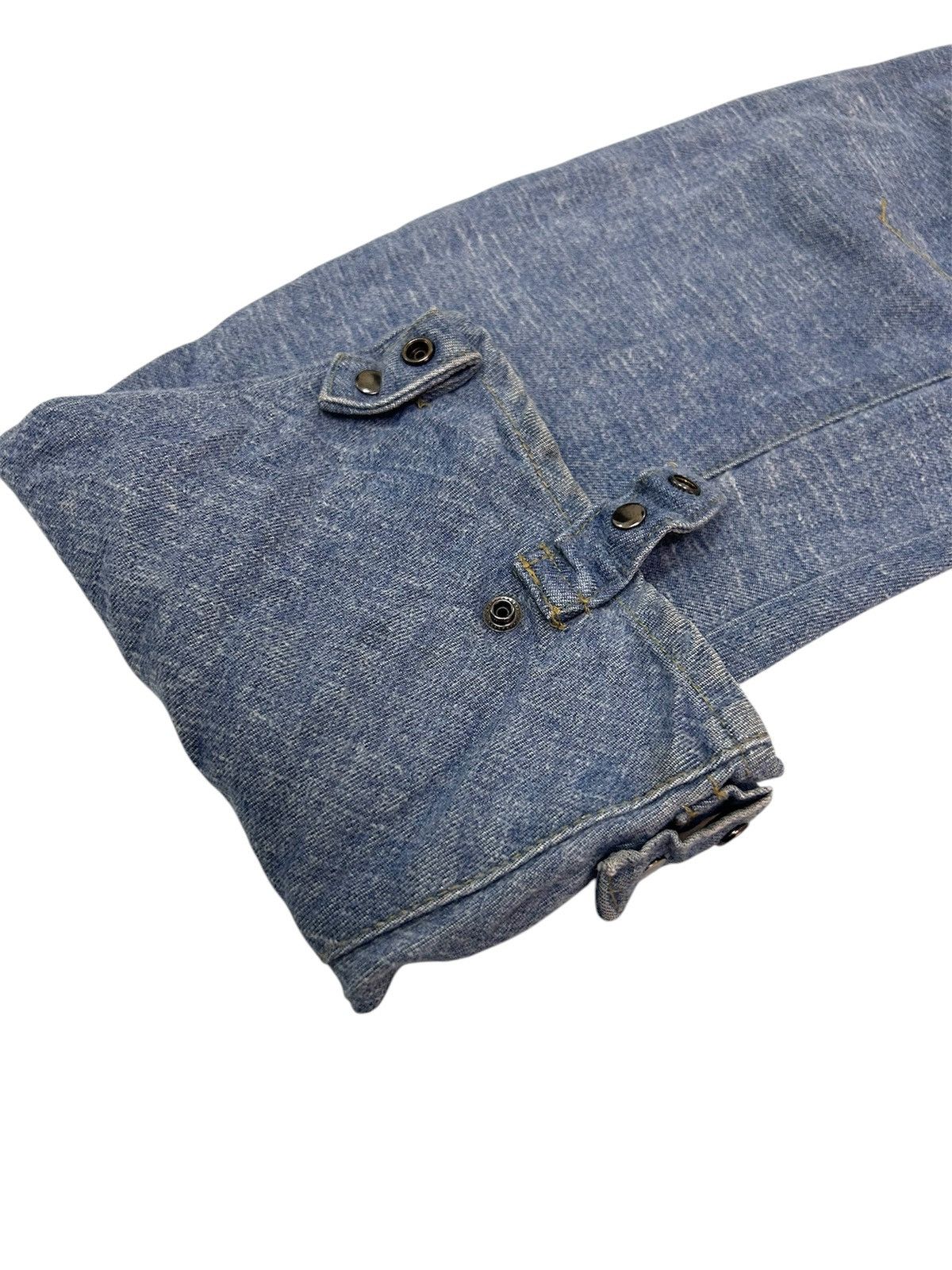 Japanese Brand × PPFM × Vintage Vintage PPFM Japanese Denim Twisted-Leg Utility Jeans Size US 34 / EU 50 - 11 Thumbnail