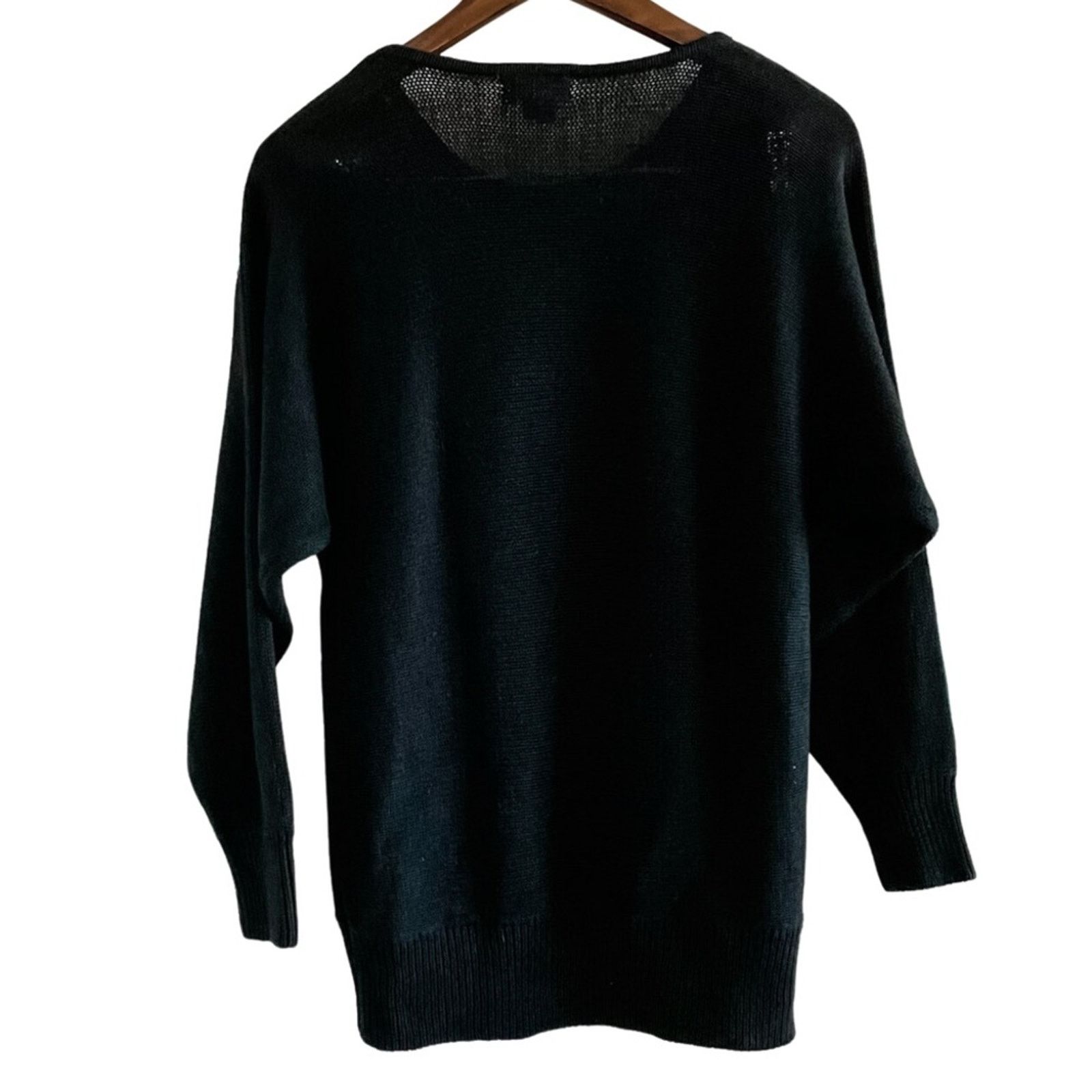 Vintage Vintage 90s vibrant sequin dolman sweater oversized size S Size S / US 4 / IT 40 - 4 Thumbnail