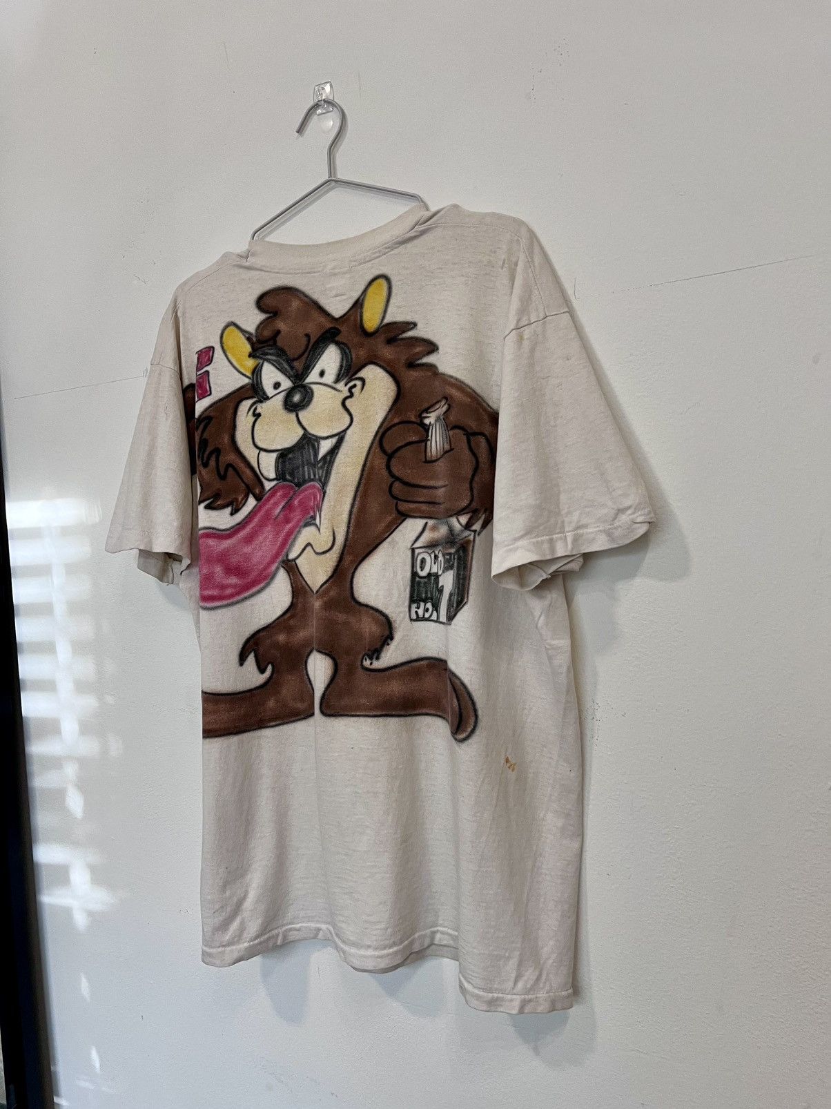 Hanes Vintage 90s Looney Tunes Buddha Airbrush Tee – Single Stitch Size US XL / EU 56 / 4 - 6 Thumbnail