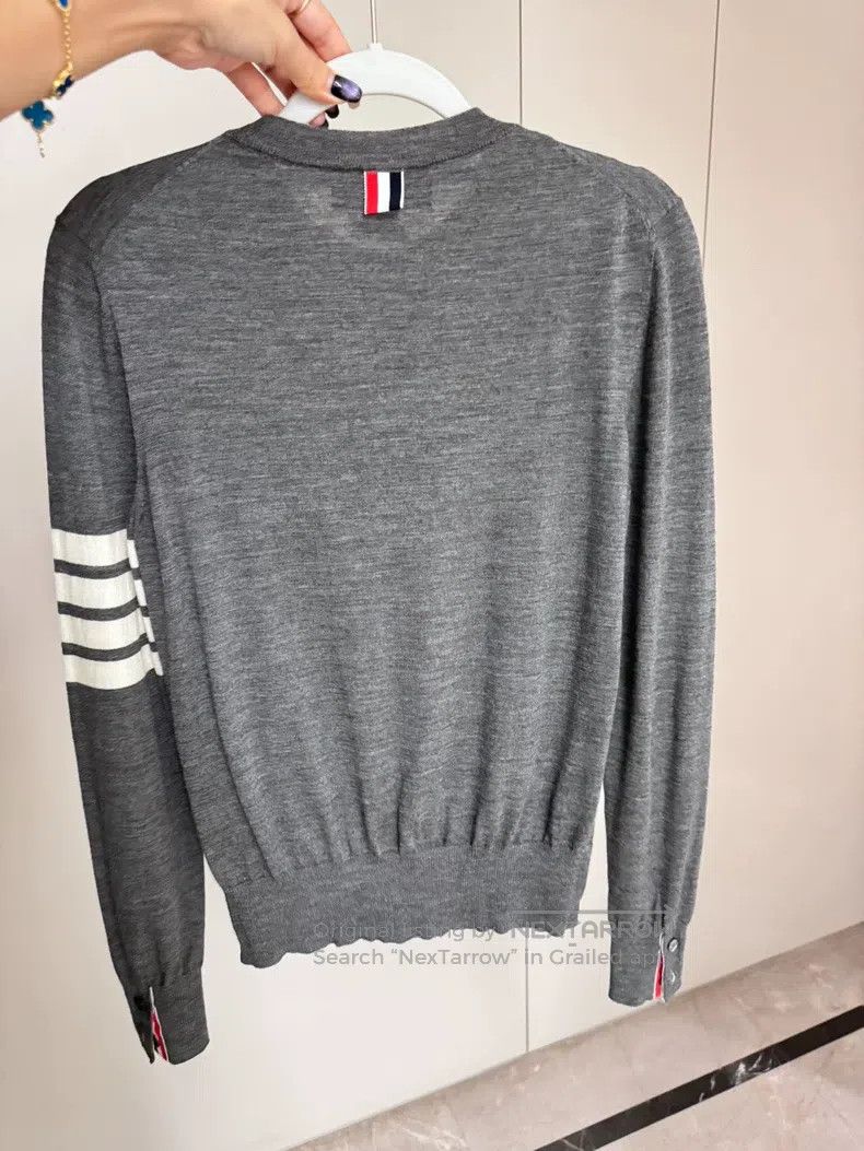 Thom Browne Thom Browne Round-neck knit sweater Size M / US 6-8 / IT 42-44 - 4 Thumbnail