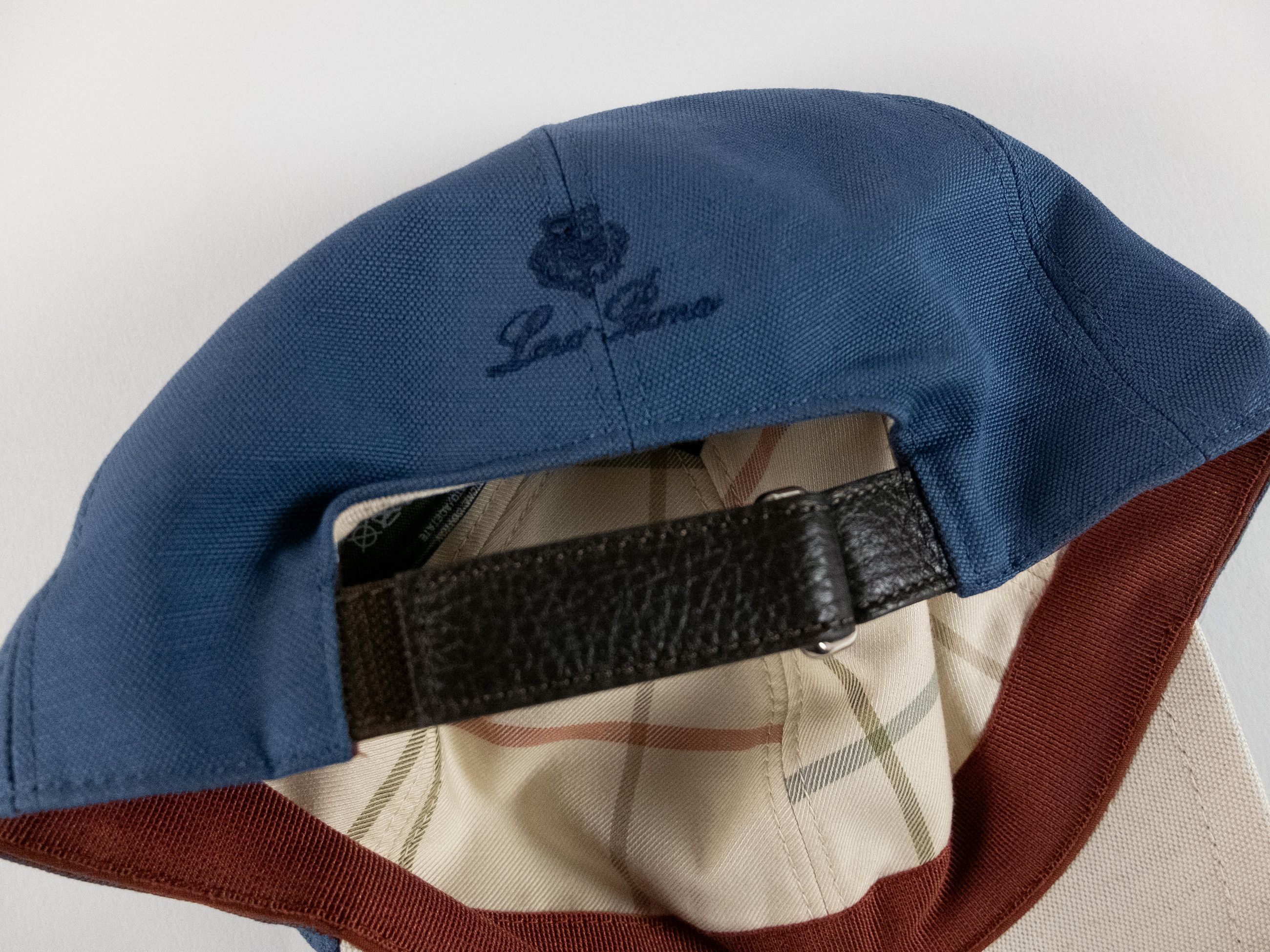 Loro Piana LORO PIANA x Hyun Bin blue cotton linen baseball cap Size ONE SIZE - 5 Thumbnail