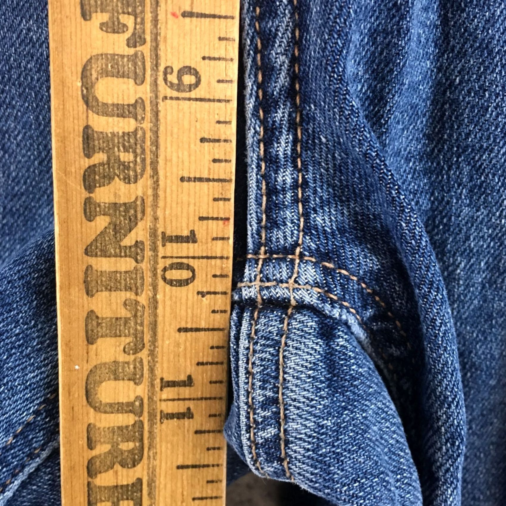 American Eagle Outfitters American Eagle Jeans Womens 00 Short Medium Blue Straight Leg Zip Fly Denim Size 24" / US 00 / IT 34 - 7 Thumbnail