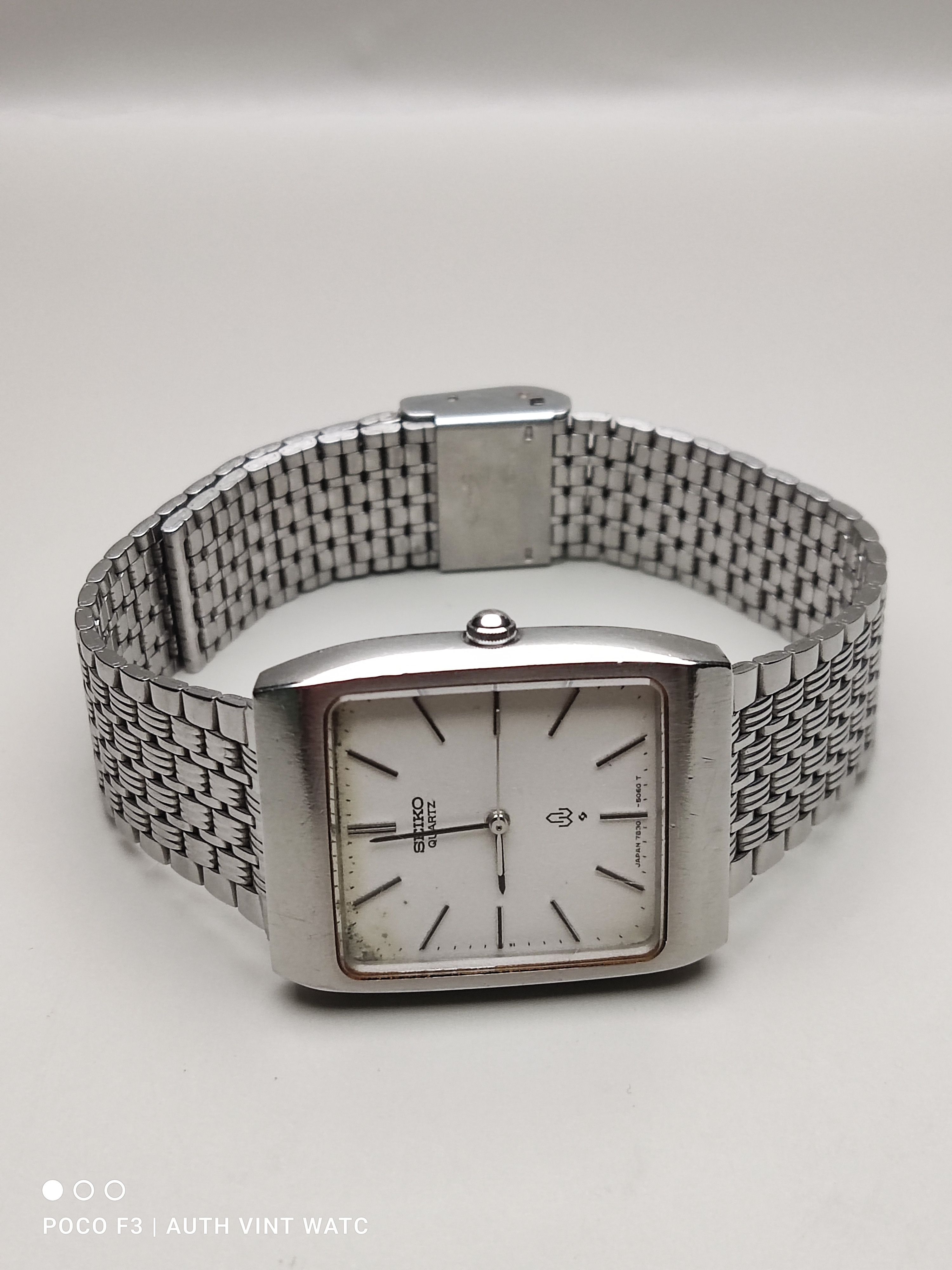 ★ALBA★ neatnik aluminum 腕時計 ⚙️ SEIKO ALBA NEATNIK ALUMINUM H.A.O.C SQUARE FACE VINTAGE