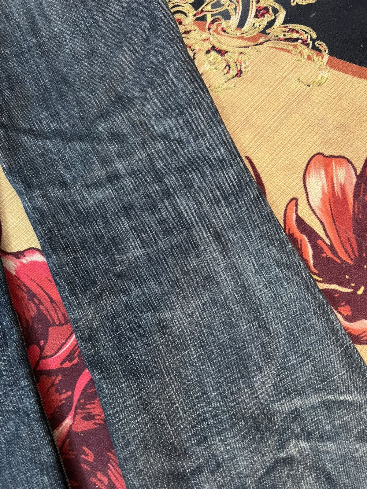 Japanese Brand × Uniqlo × Vintage 💥Flare💥Vintage Uniqlo Flare Blue Jean Size 28" / US 6 / IT 42 - 15 Thumbnail