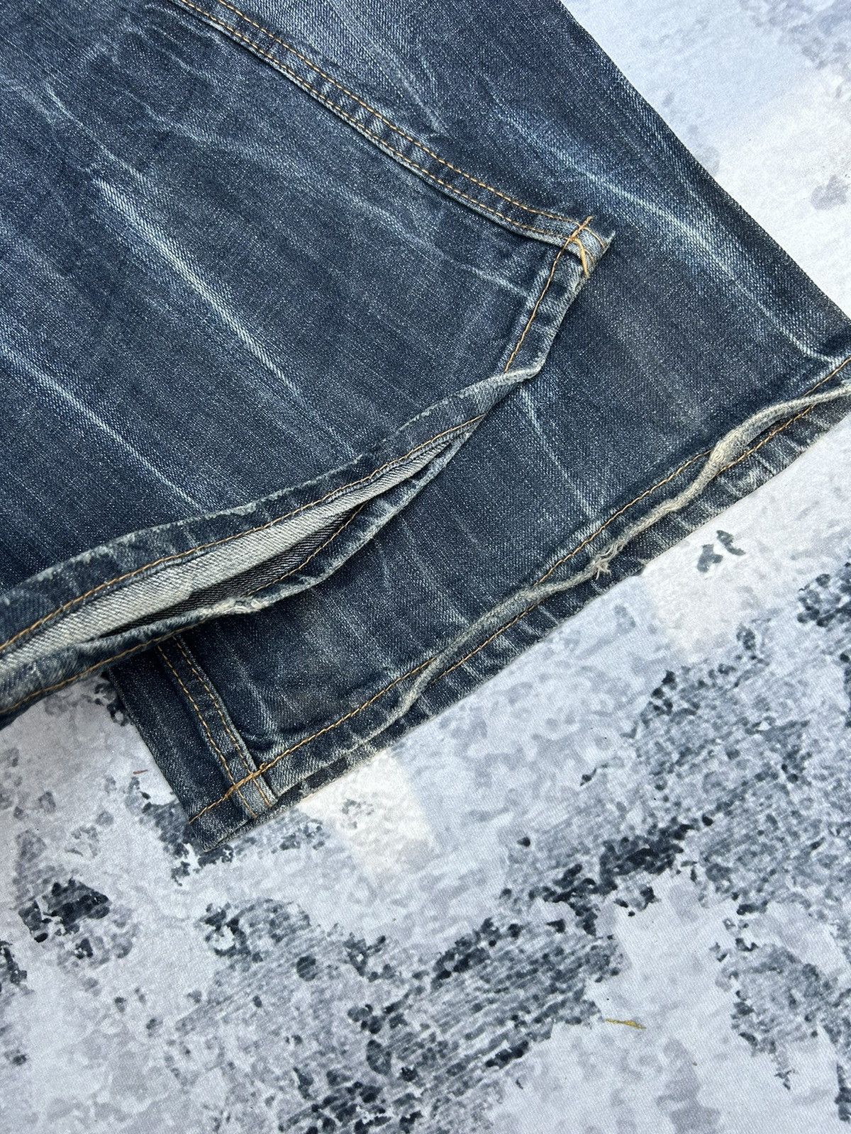 If Six Was Nine Super Flared Japan Brand Jeans Size US 32 / EU 48 - 11 Thumbnail