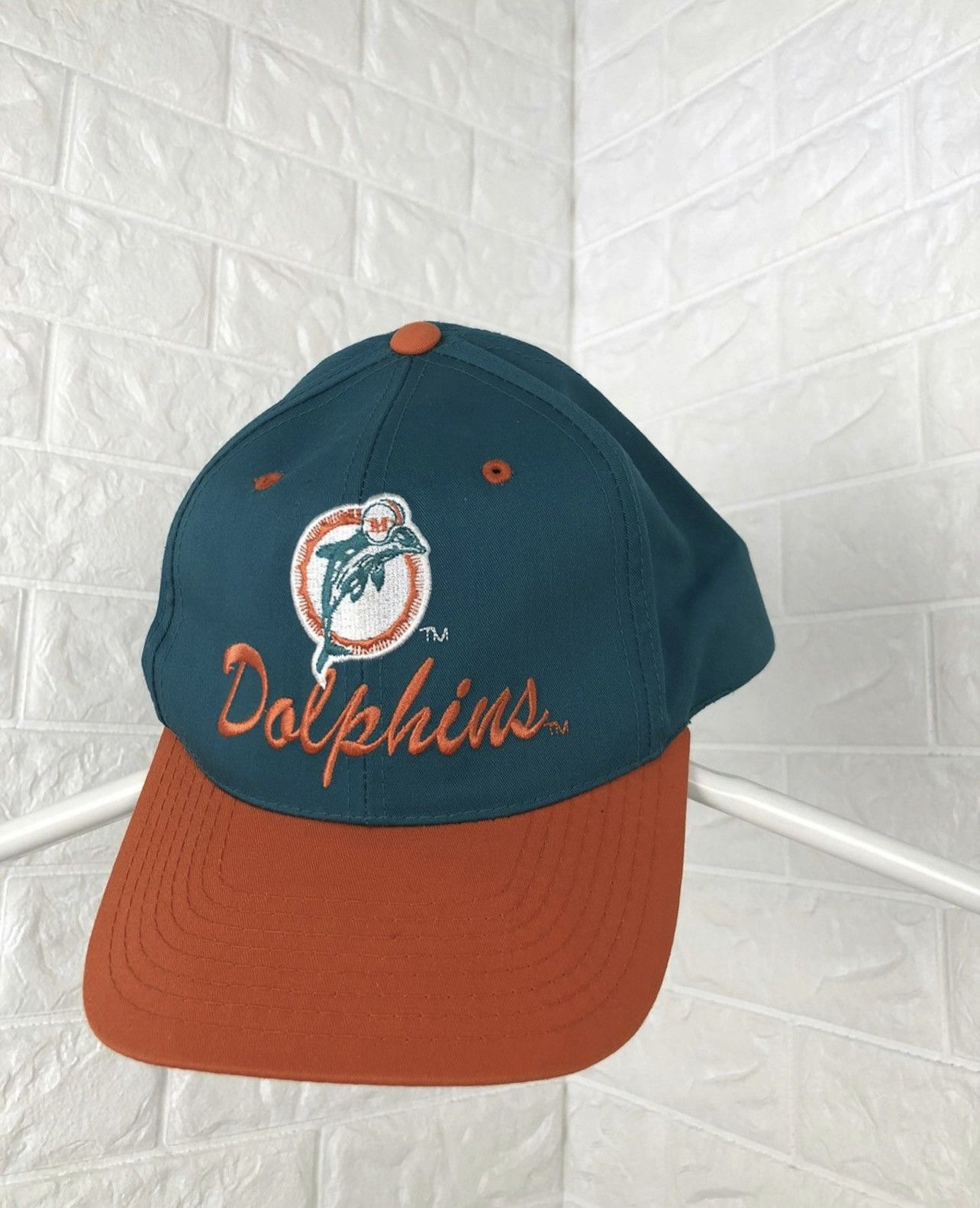 NFL × Vintage Vintage 90s Miami Dolphins Hat Size ONE SIZE - 2 Thumbnail