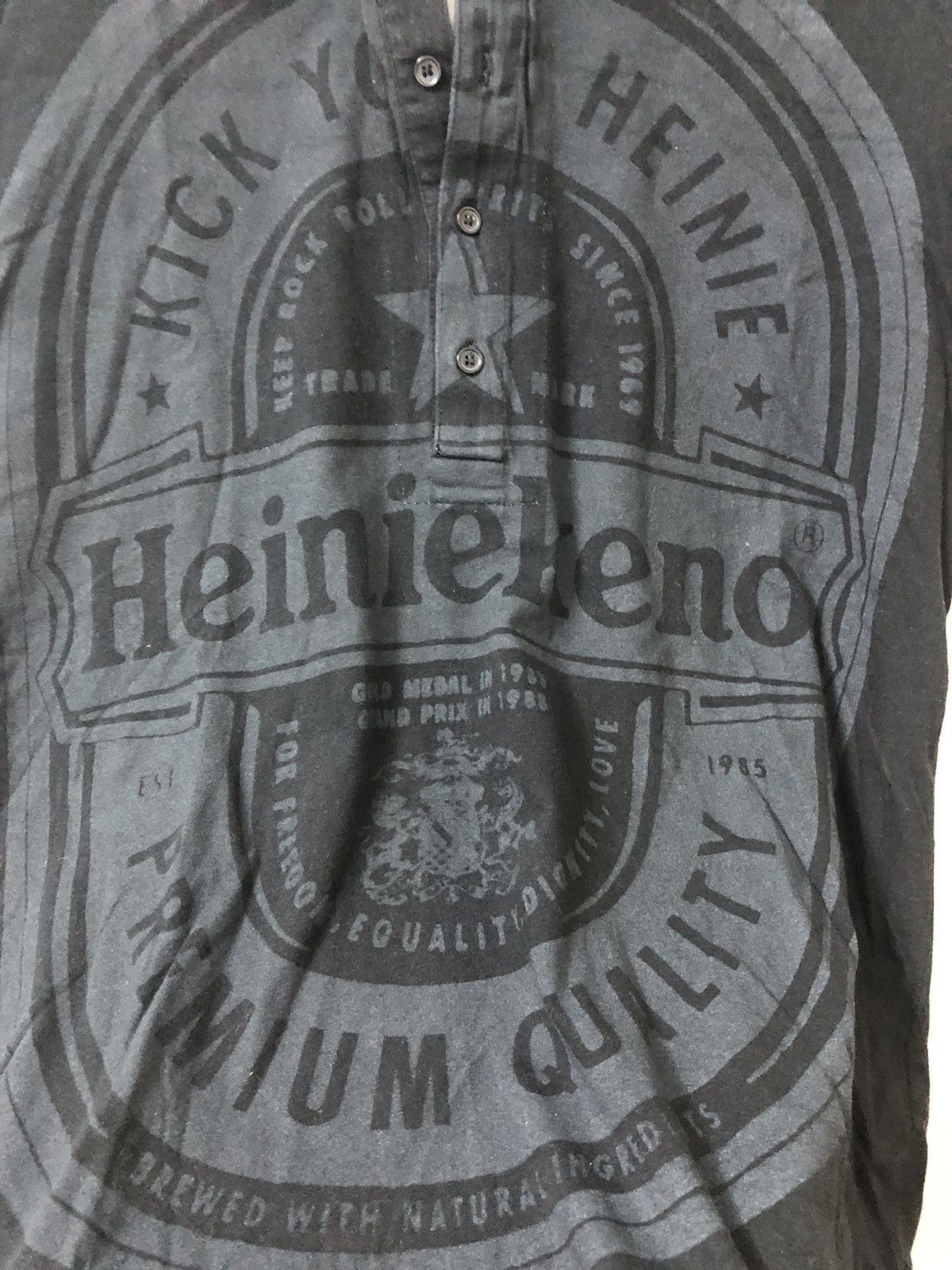 If Six Was Nine ⚡️BiddingOffer⚡️i6w9 Style Layered Black white Beer logo PPFM Size US L / EU 52-54 / 3 - 6 Thumbnail