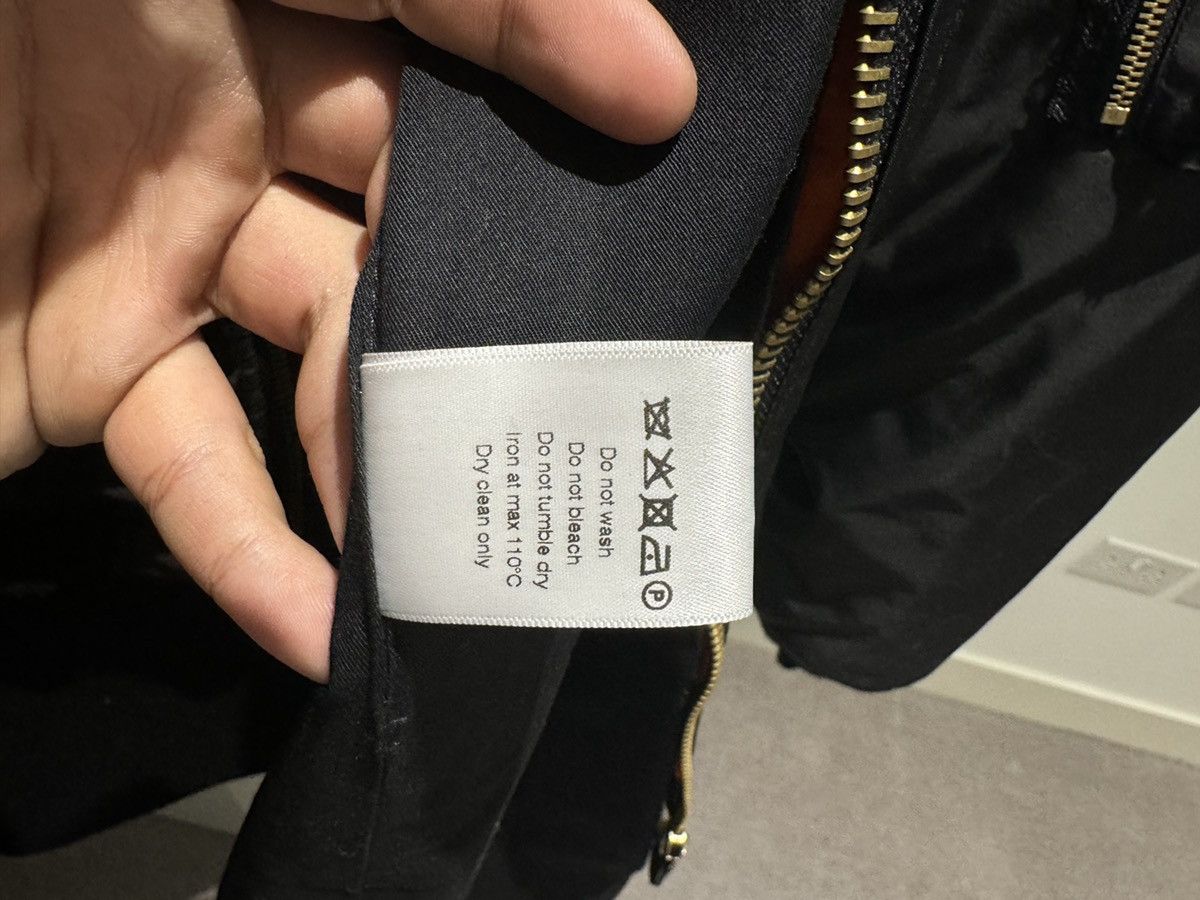 Raf Simons Nylon Patched Bomber With Wool Elongation In Black,orange Size US XXL / EU 58 / 5 - 7 Thumbnail