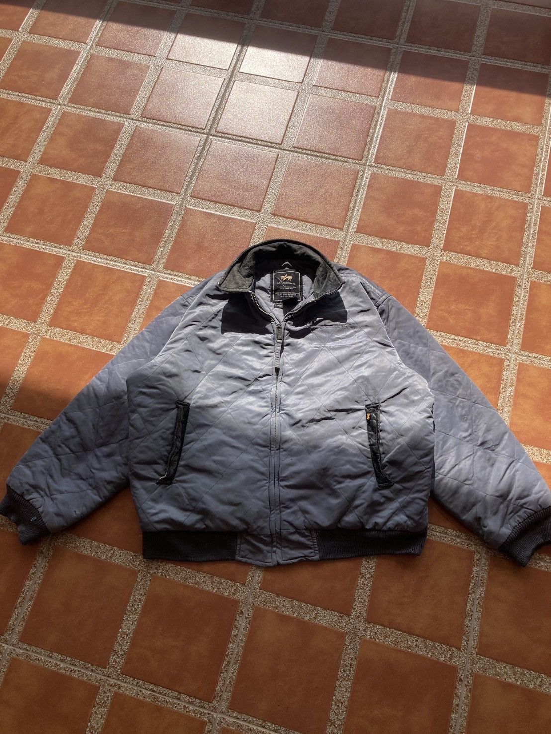 Alpha Industries Vintage80s Alpha Industries Bomber Jacket Size US S / EU 44-46 / 1 - 4 Thumbnail