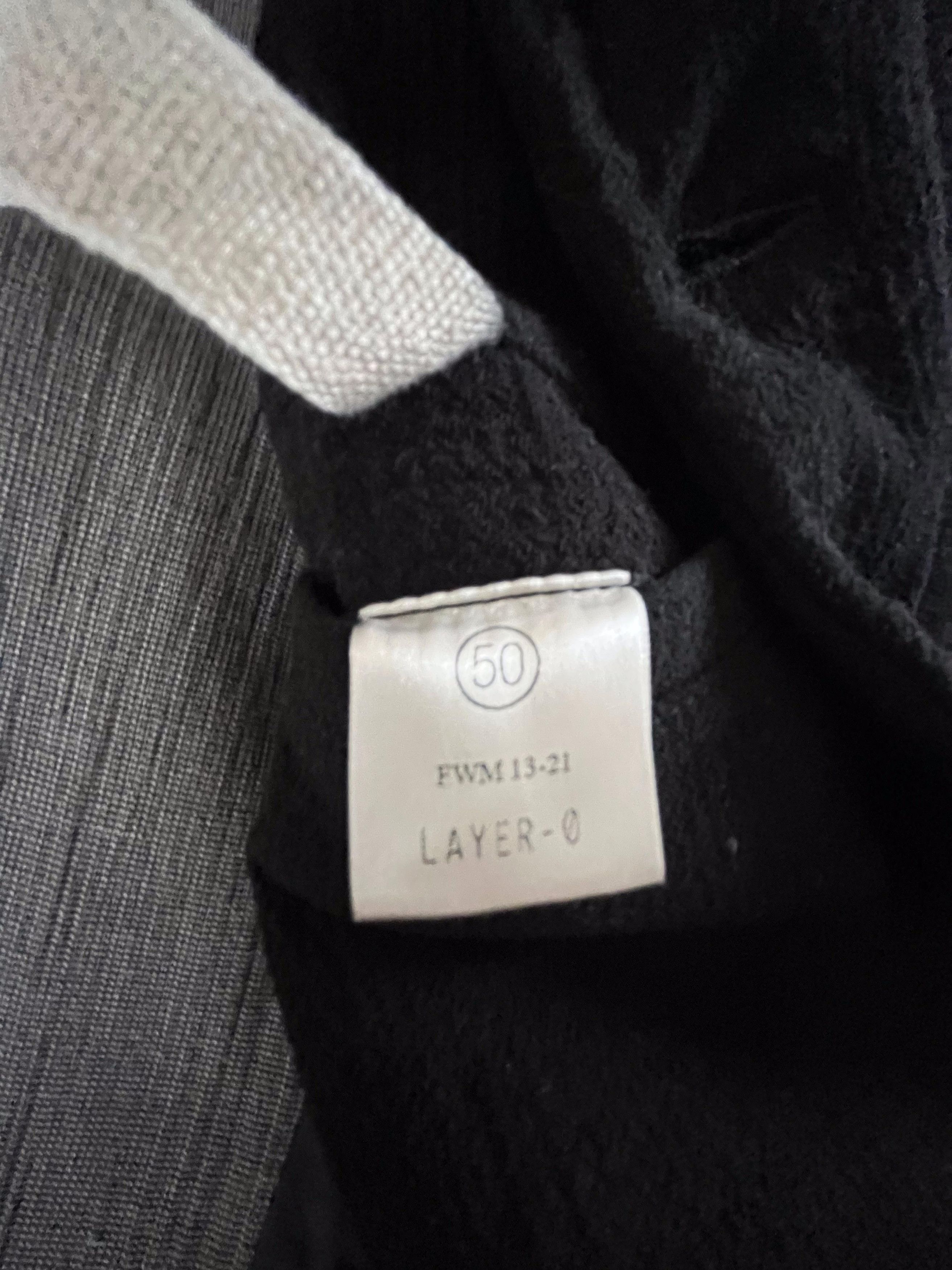 Layer-0 H Blazer, 3 Button, Triple Crepe, Black, Tagged 50 Size US M / EU 48-50 / 2 - 3 Thumbnail