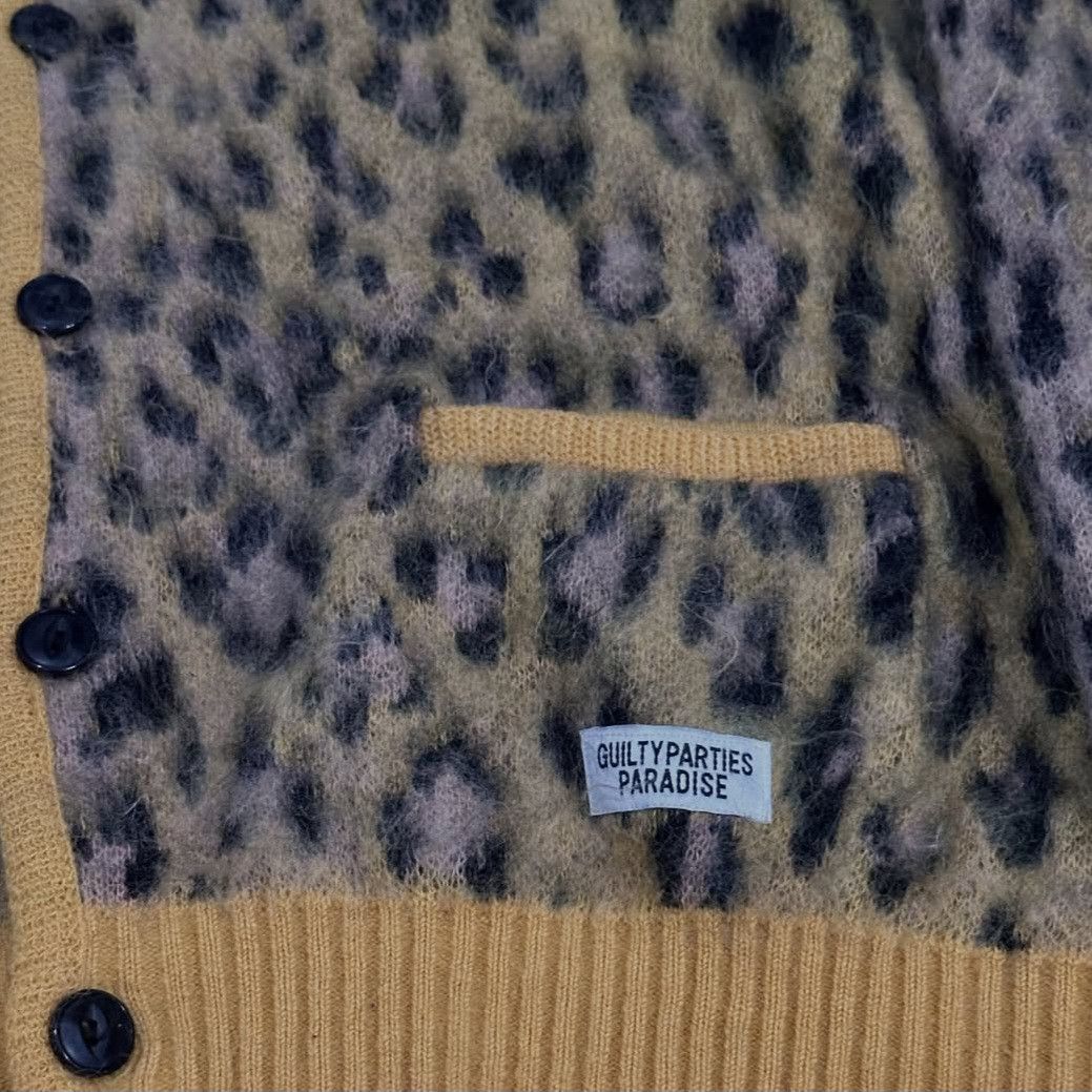 Wacko Maria Wacko Maria Leopard Mohair Cardigan (Type-1) Size US L / EU 52-54 / 3 - 4 Thumbnail