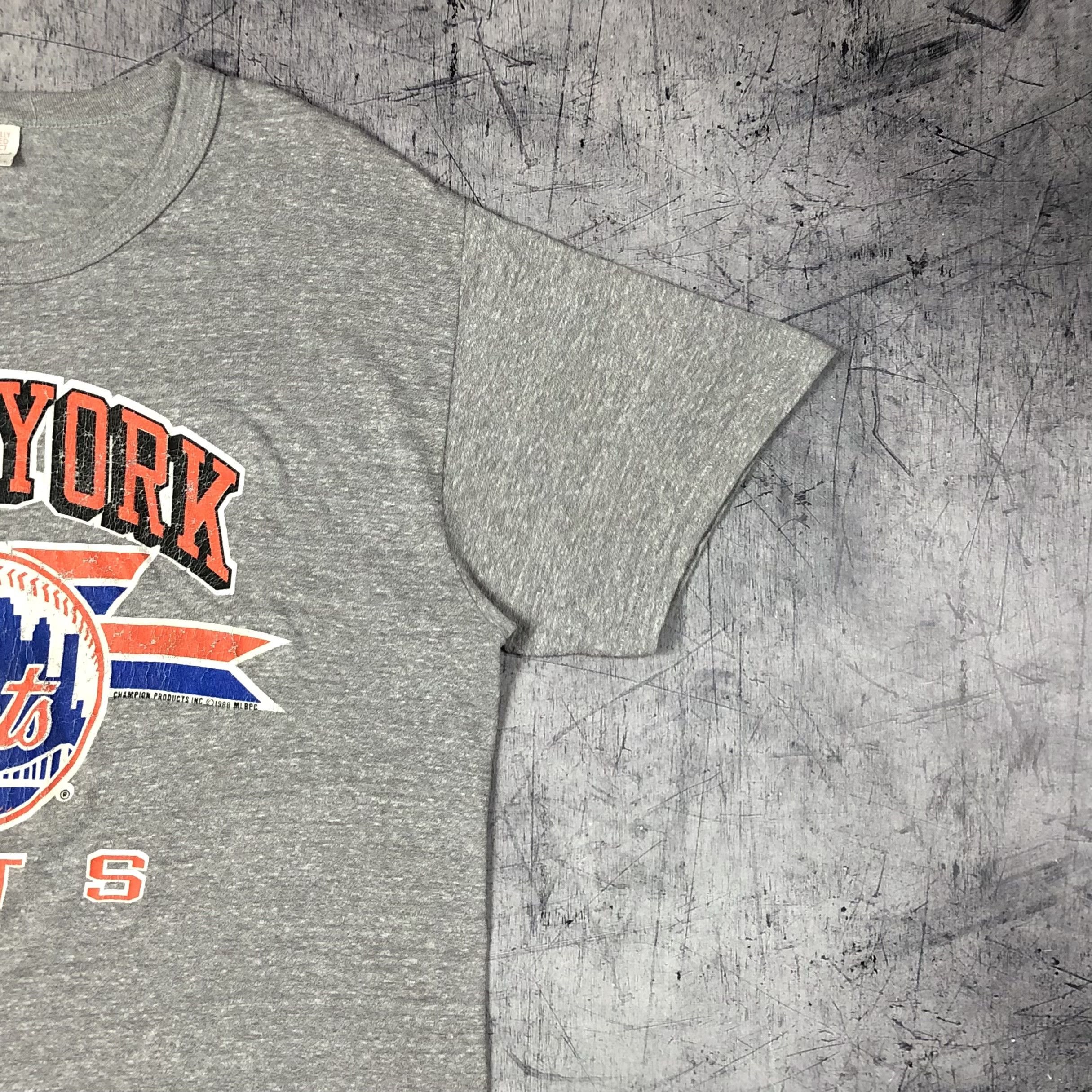 MLB 1988 MLB Mets New York Champion Tee Size US XL / EU 56 / 4 - 6 Thumbnail