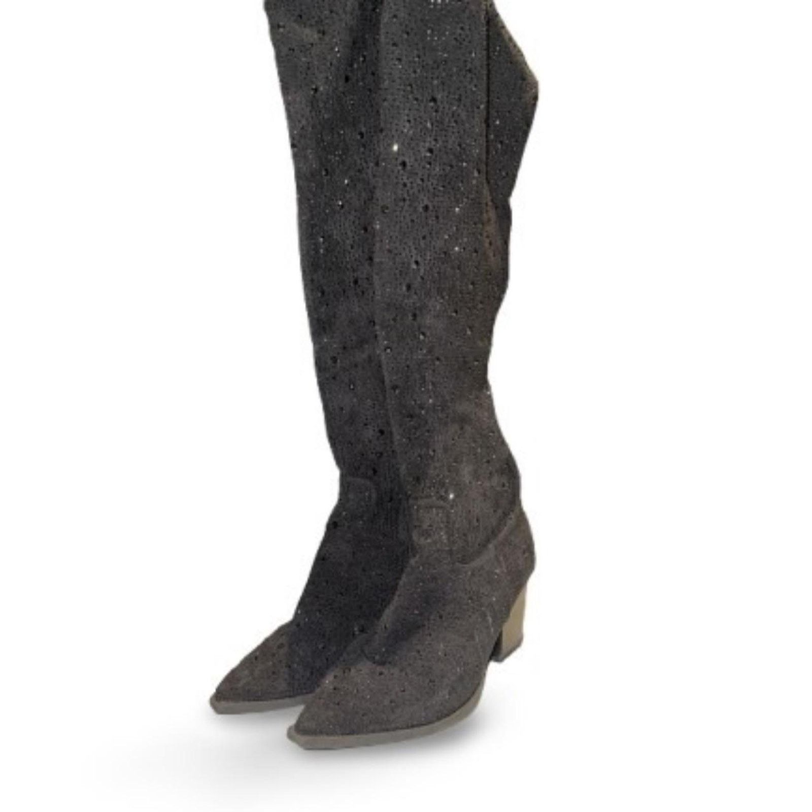 & Other Stories Sparkle y2k cowboy boots gothic Size US 9 / IT 39 - 2 Thumbnail
