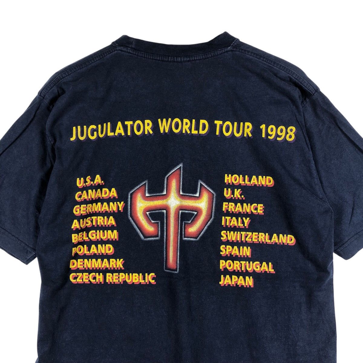 Judas Priest JUDAS PRIEST Jugulator World Tour 1998 T-Shirt Size US L / EU 52-54 / 3 - 5 Thumbnail