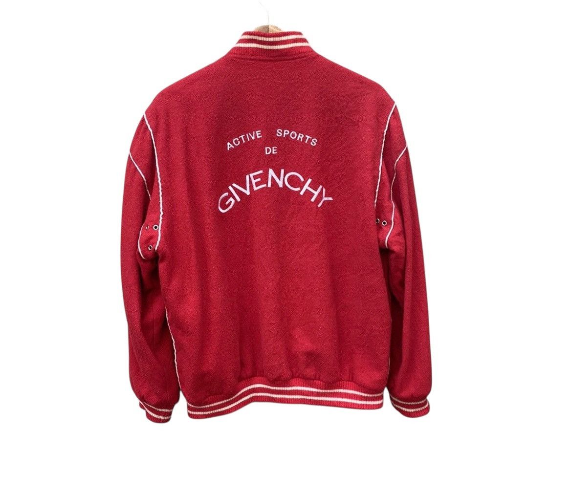 Givenchy Vintage Givenchy Wool Varsity Jacket Distressed Size US L / EU 52-54 / 3 - 23 Thumbnail