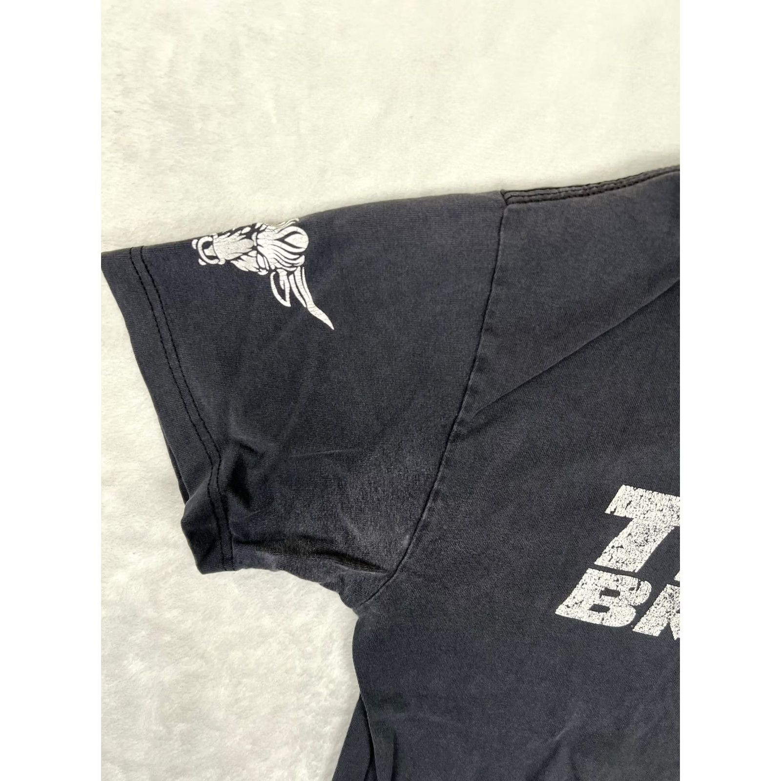 Etro VINTAGE WWE The Rock T-Shirt Mens M Black Crew Neck Graphic Short Sleeve "TEAM BRING IT BOOTS TO ASSES Size US M / EU 48-50 / 2 - 6 Thumbnail