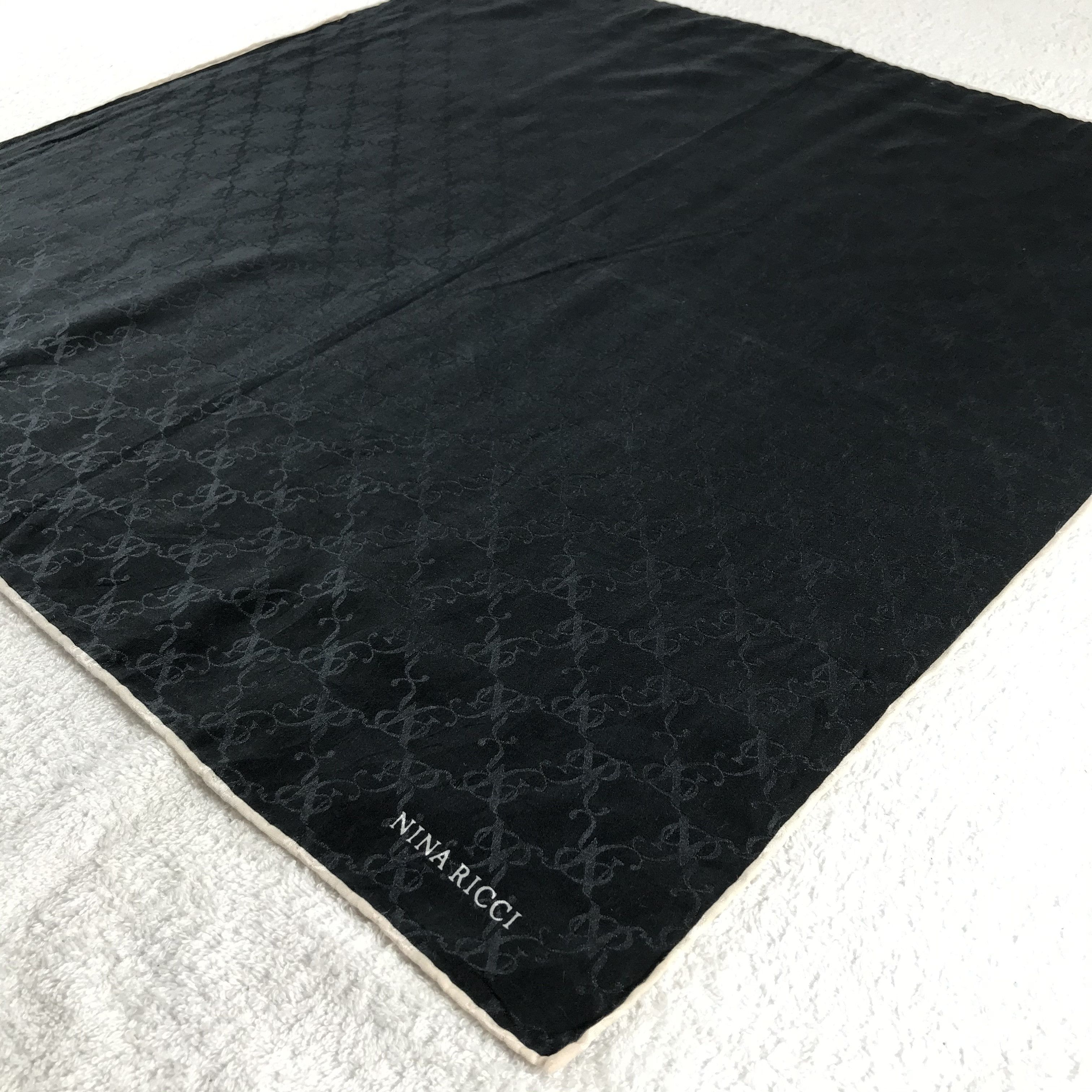 Nina Ricci × Vintage Nina Ricci Bandana / Handkerchief / Neckerchief - S265 Size ONE SIZE - 2 Thumbnail