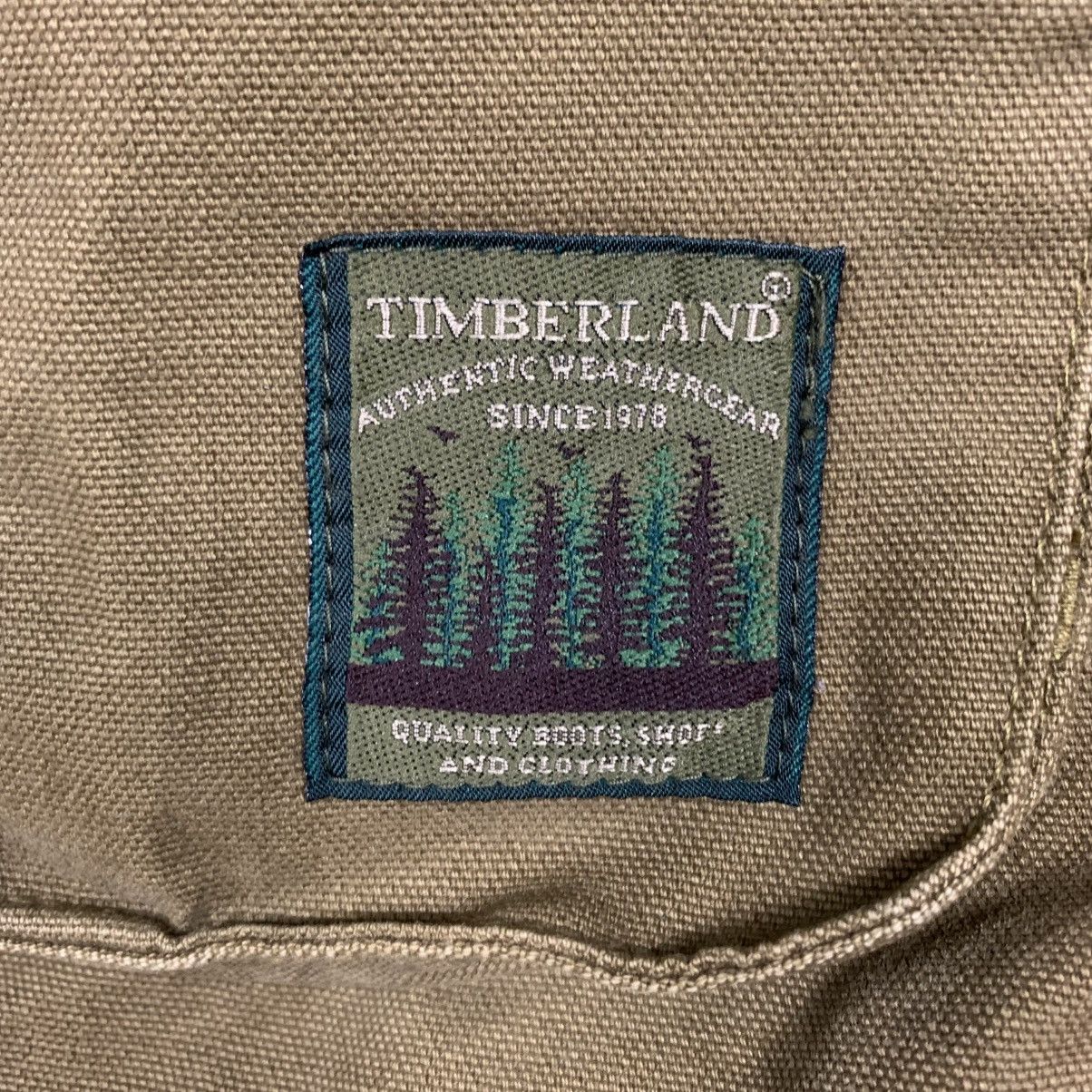 Timberland ☀️Vintage Timberland leather collar button jacket Size US M / EU 48-50 / 2 - 17 Thumbnail