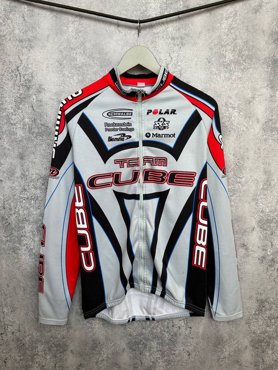 Other Team Cube Biemme Thermal Cycling Jersey Jacket Full Zip Bike Size US L / EU 52-54 / 3 - 1 Thumbnail