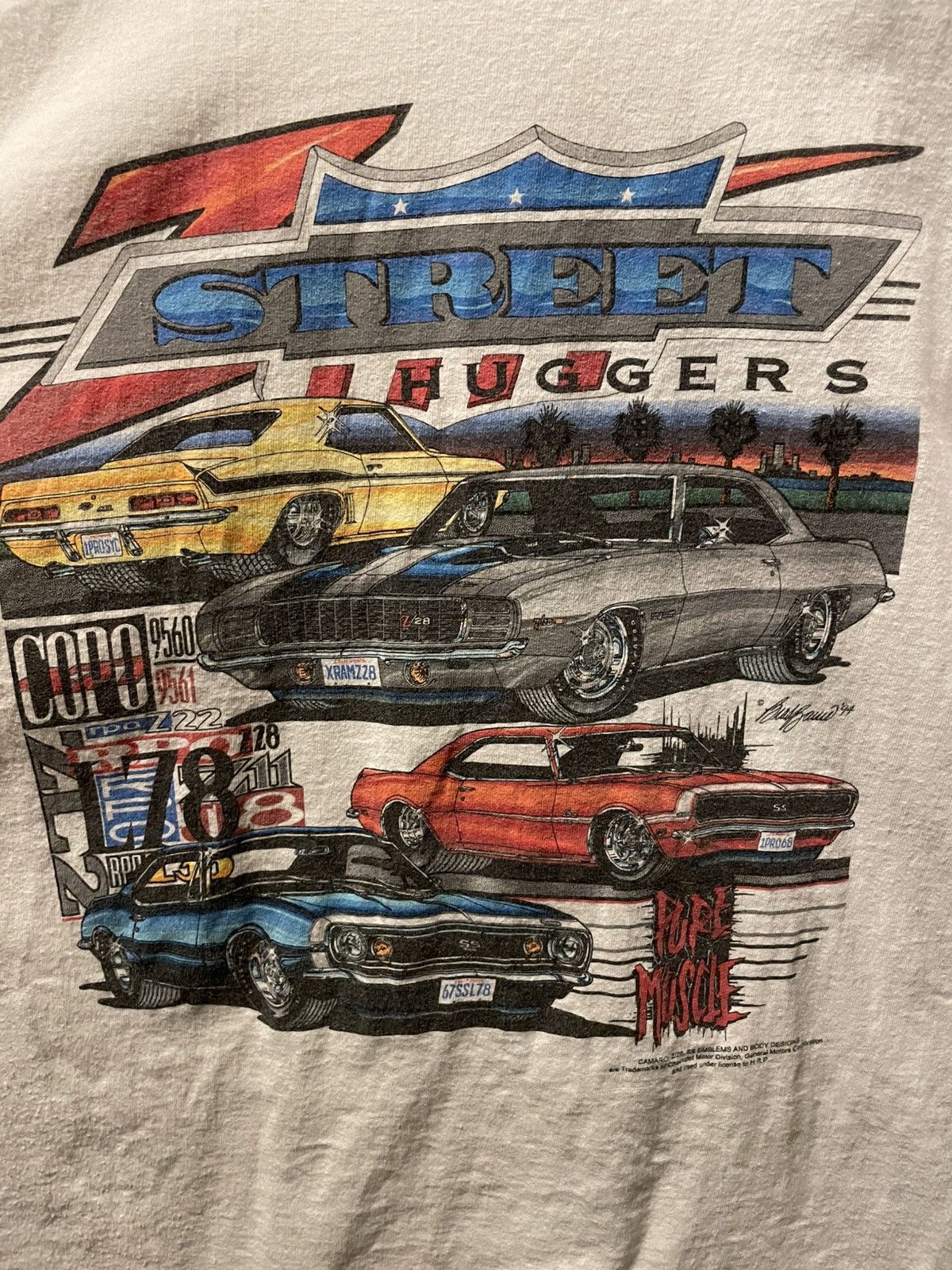 Chevrolet × Vintage Vintage Cali Muscle Chevrolet t shirt Size US L / EU 52-54 / 3 - 1 Thumbnail