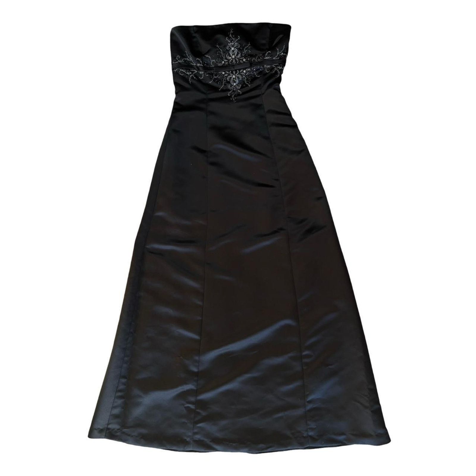 Vintage prom dress y2k couture collection bedazzled sz 4