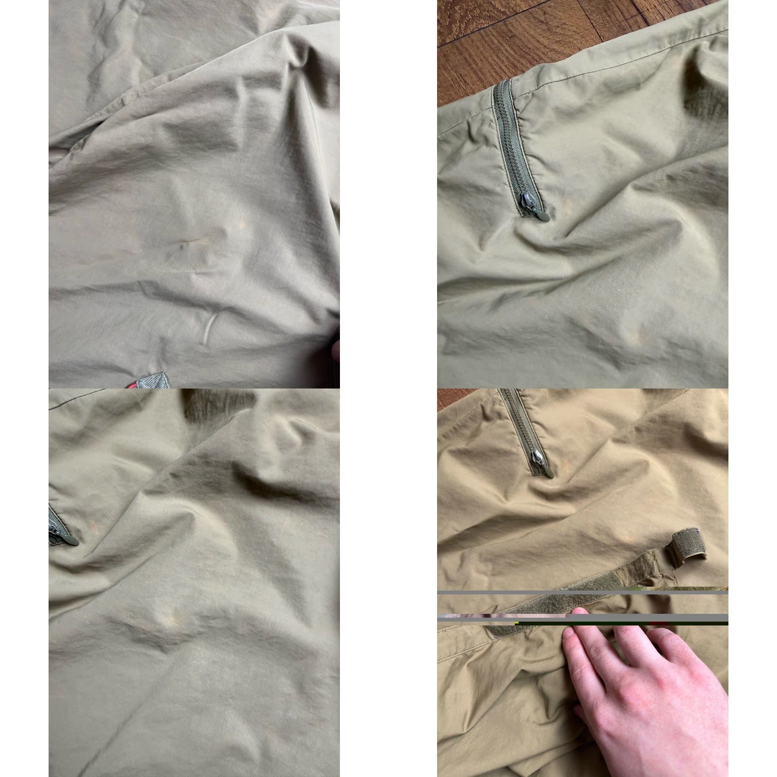 Adidas VTG Adidas Mens XL Cargo Paratrooper Windbreaker Track Pants - Green, UnLined, Drawstring, Pockets, 90s Y2K, Athletic, Baggy, Regular, Men Size US 36 / EU 52 - 8 Thumbnail