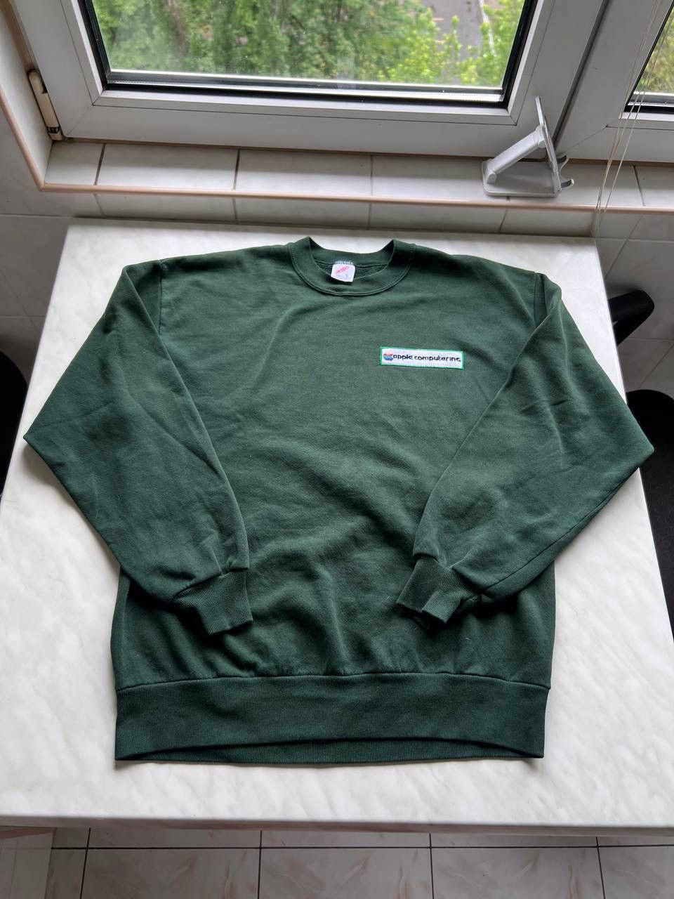 Apple Vintage 90s Apple Computer Sweatshirt Crewneck Rainbow Logo Size US M / EU 48-50 / 2 - 2 Thumbnail