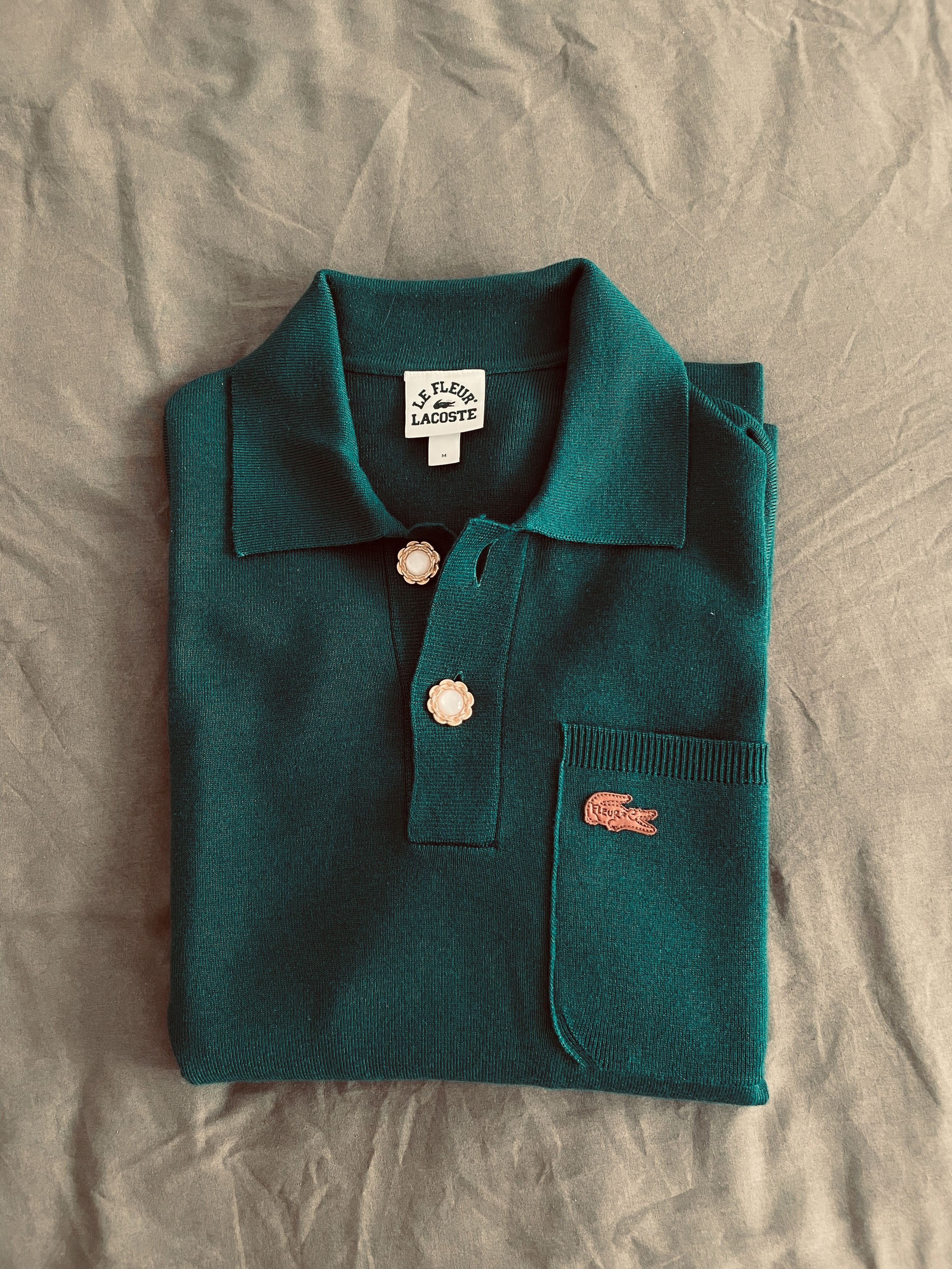 Golf le Fleur × Lacoste Lacoste x le FLEUR Long Sleeved Polo Shirt Size US M / EU 48-50 / 2 - 1 Thumbnail
