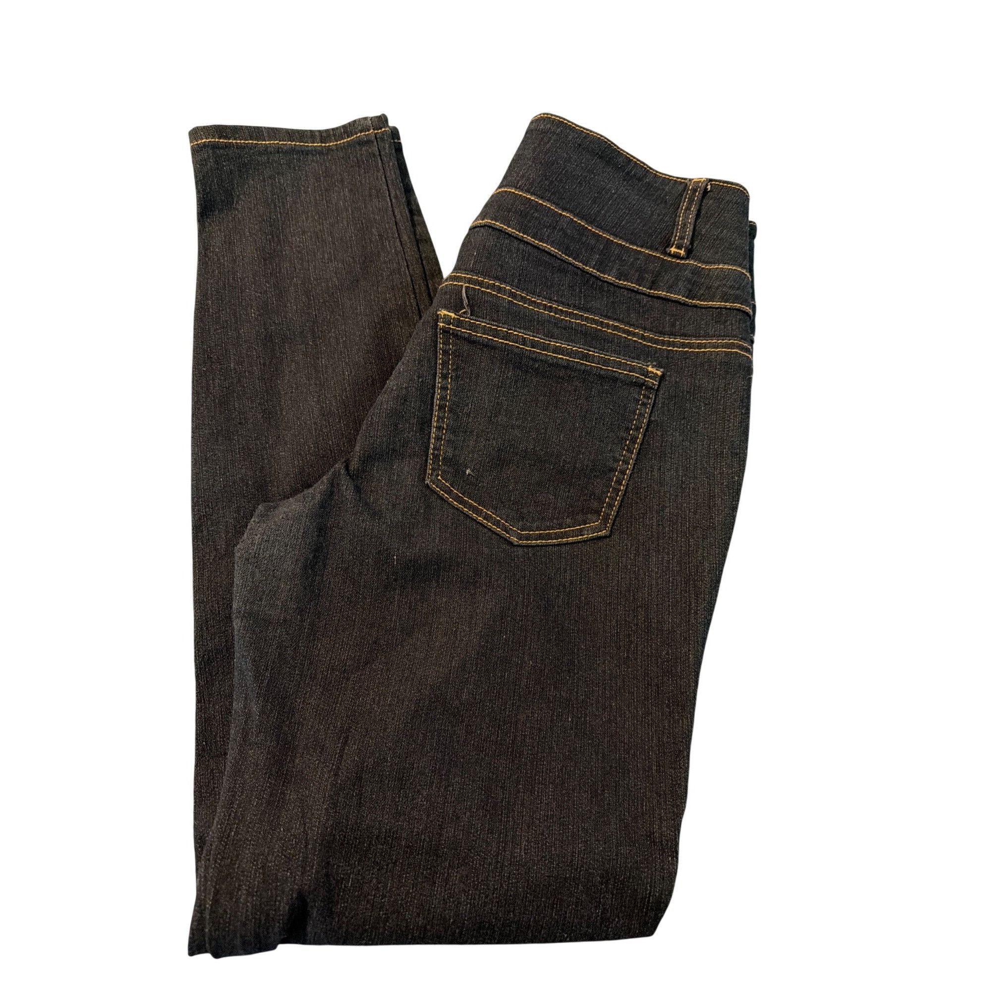 Other Red & Blue Denim Dark Blue Jeans High Button Waist Skinny Ju Size 30" / US 8 / IT 44 - 4 Thumbnail