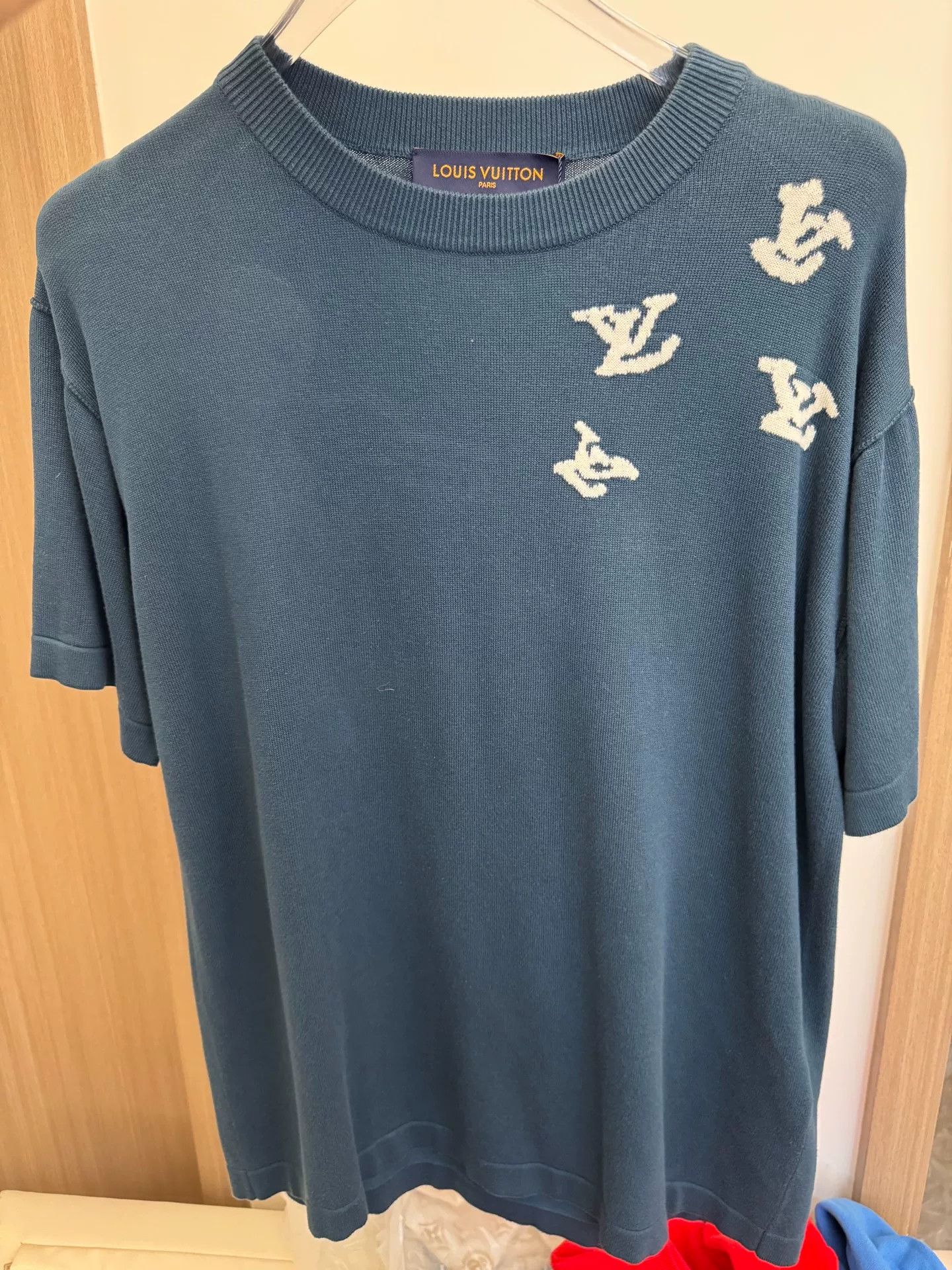 Louis Vuitton Louis Vuitton Knit Short Sleeve Shirt Size US S / EU 44-46 / 1 - 1 Thumbnail