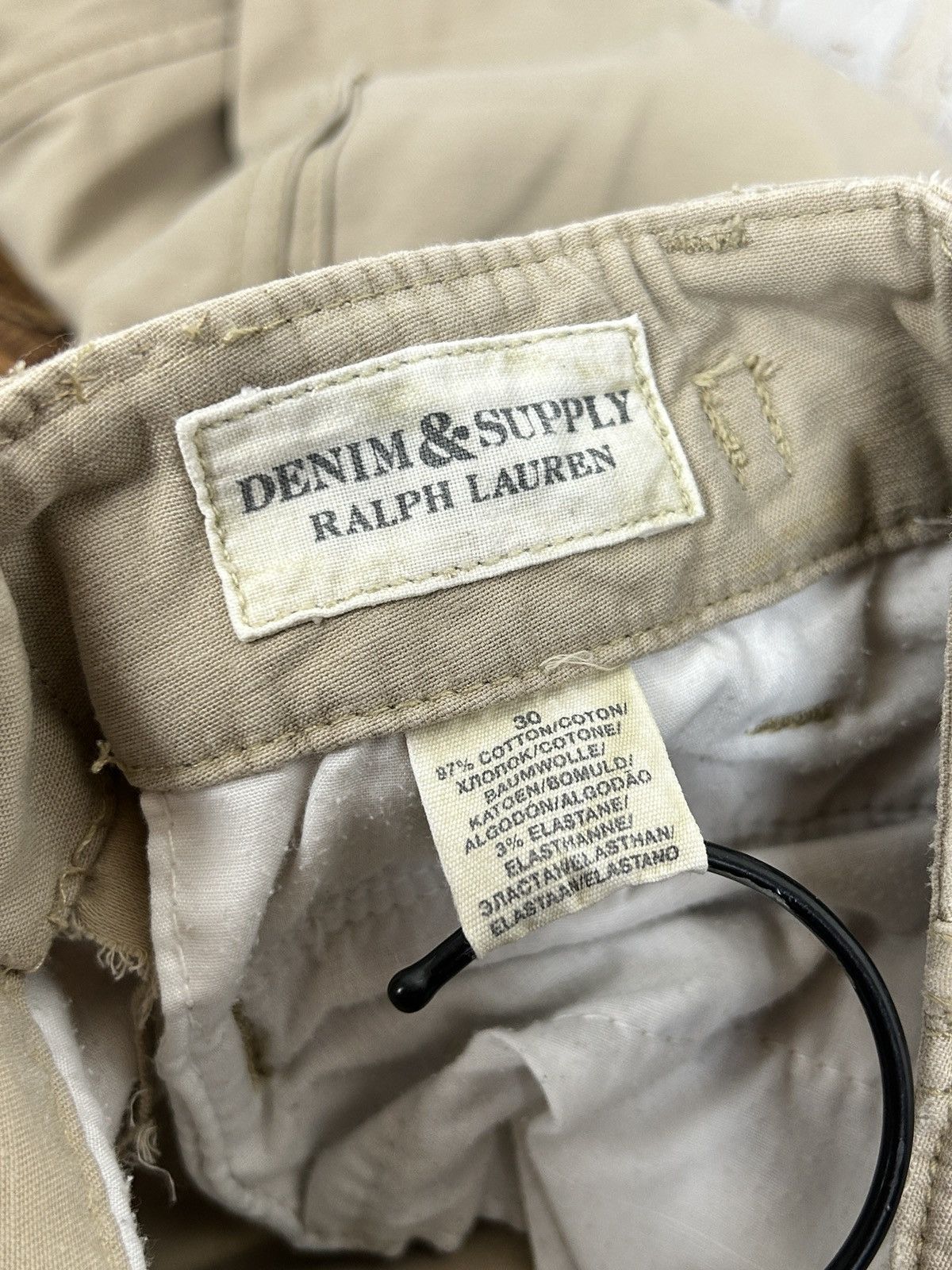 Denim & Supply Ralph Lauren Ralph Lauren Denim & Supply Cargo Pants Joggers Khaki 30 Size 30" / US 8 / IT 44 - 9 Thumbnail